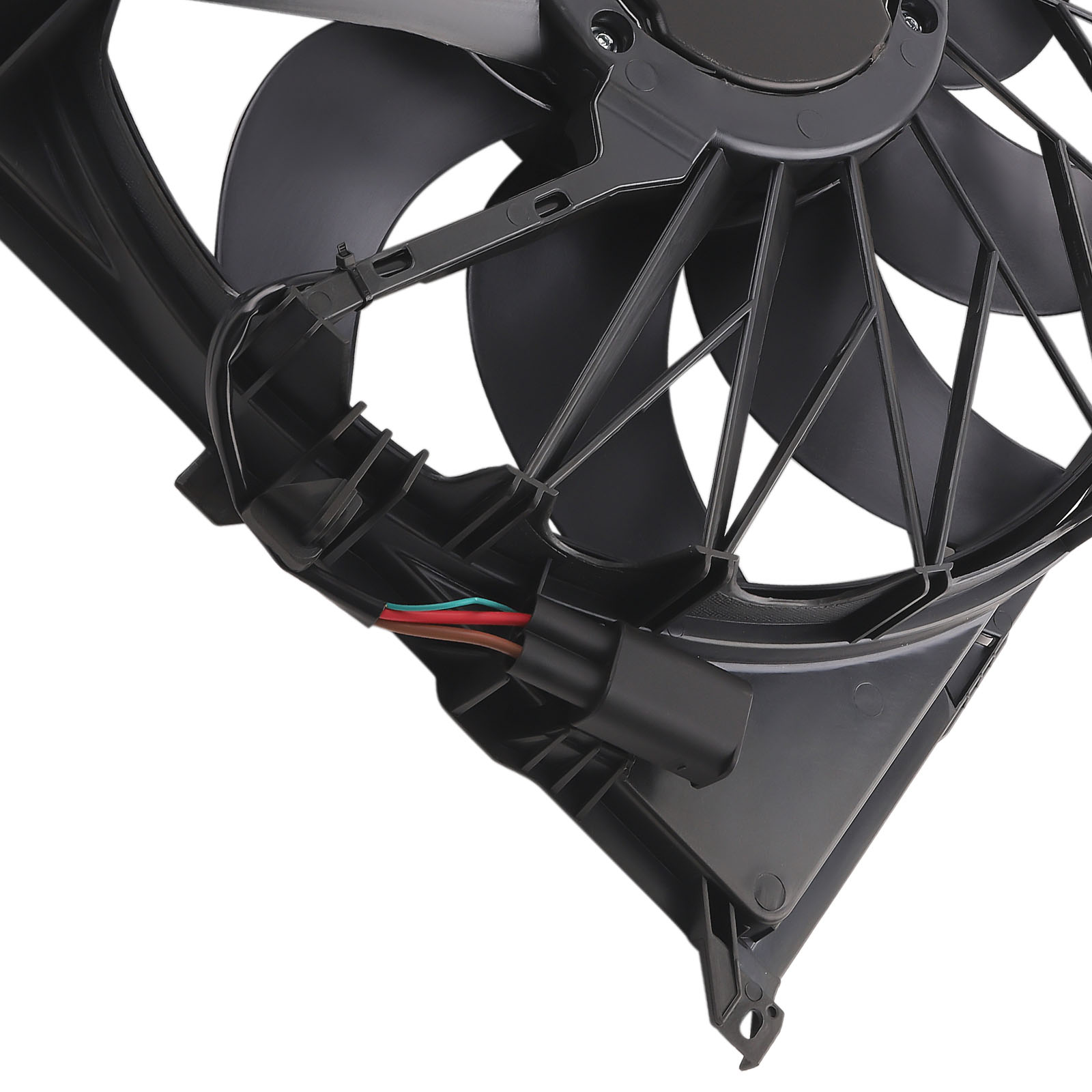 Radiator Condenser Cooling Fan Brushless Motor 600w fit for Bmw X3 E83 2004-10