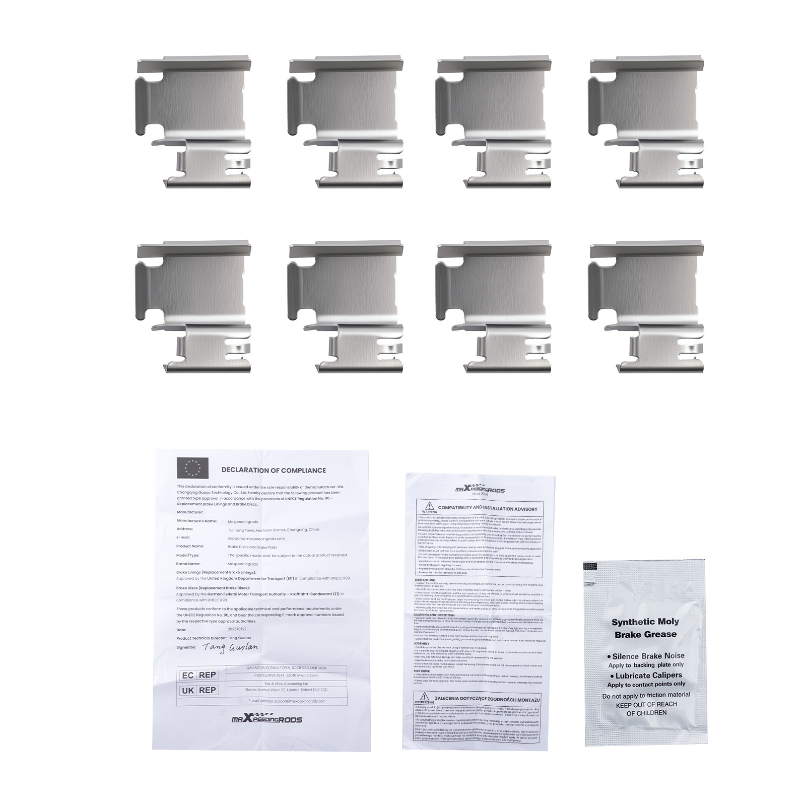 4x Bremsbeläge Vorne For Fiat Punto Evo Grande Punto Linea 500 Qubo 77365543