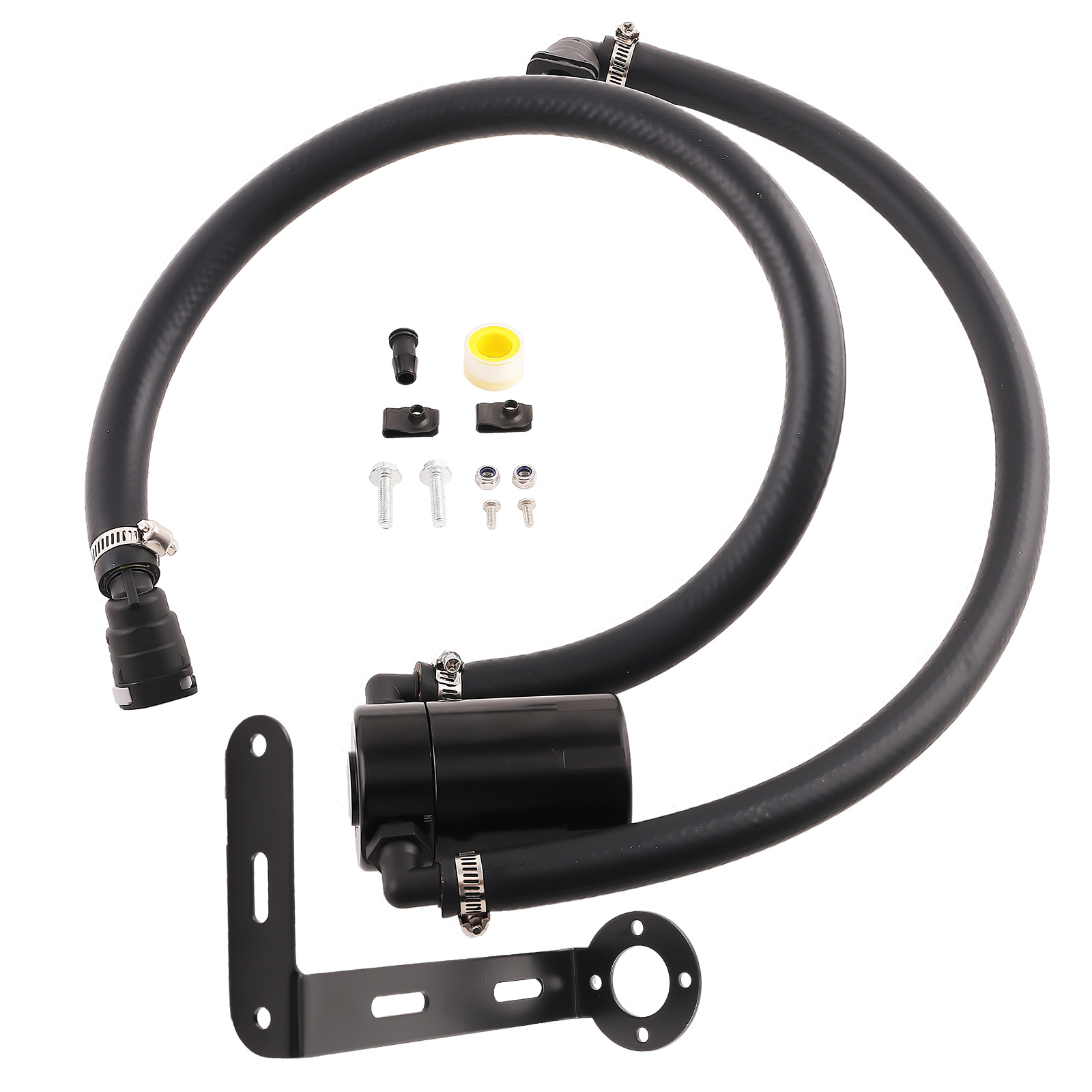 Oil Catch Can Oil Separator Aluminum for Ford F150 Raptor Expedition Ecoboost