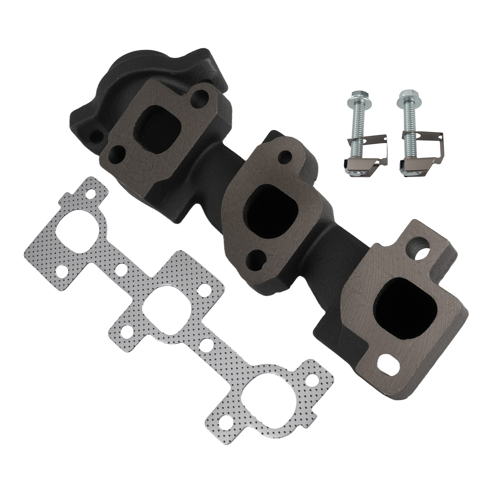 Cast Iron Exhaust Manifold W/Gaskets for Ram 1500 3.6L 3.7L 2011-2016 674416