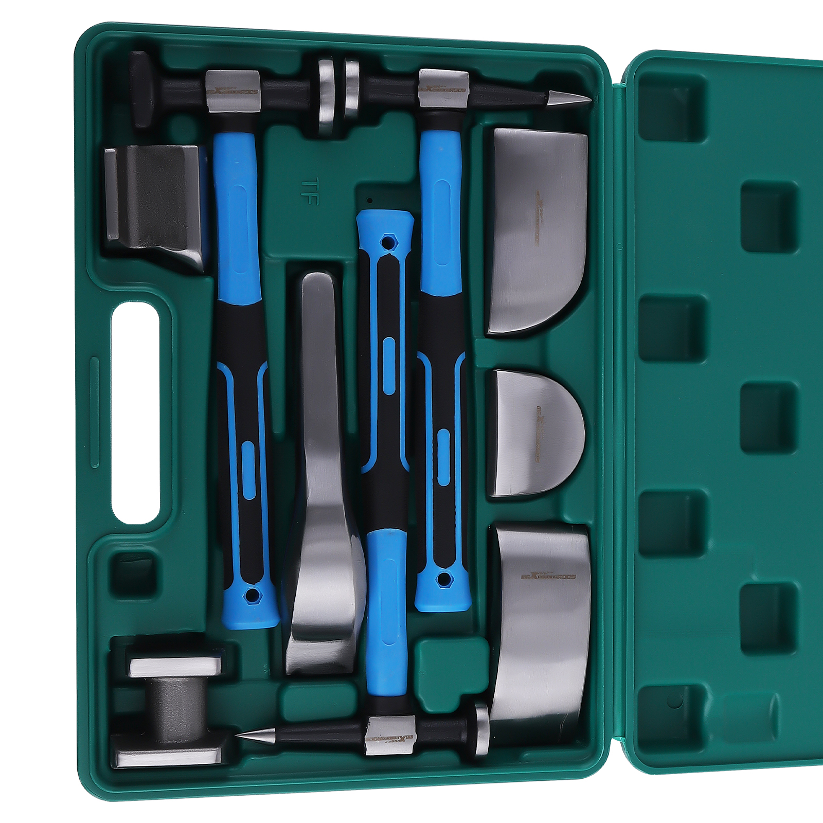 9Pcs/Set Auto Body Panel Fender Hammer Dolly Set Sheet Metal Auto Repair Tools