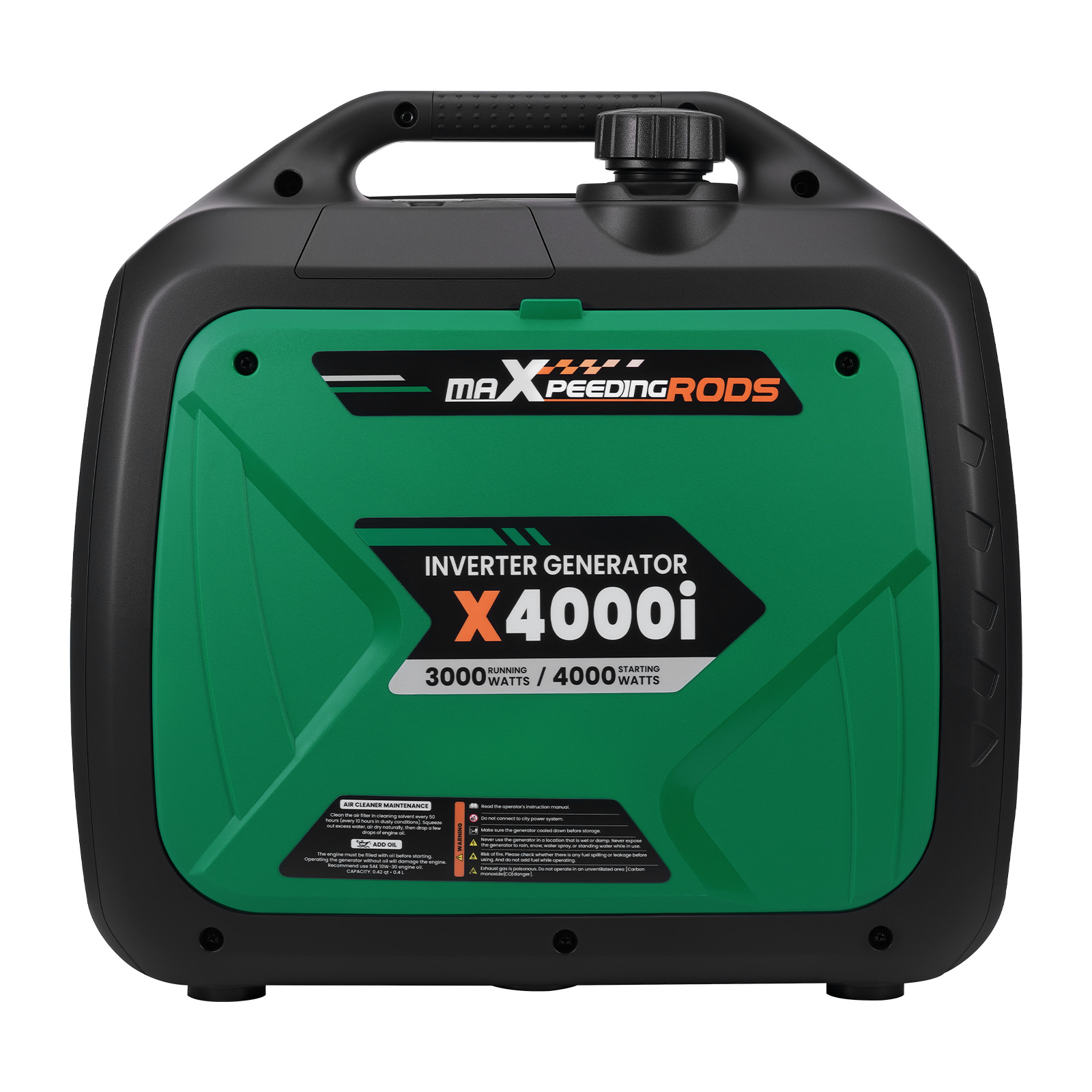 4KW Quiet Inverter Generator 60dB Recoil Start Compact for Camping Festivals