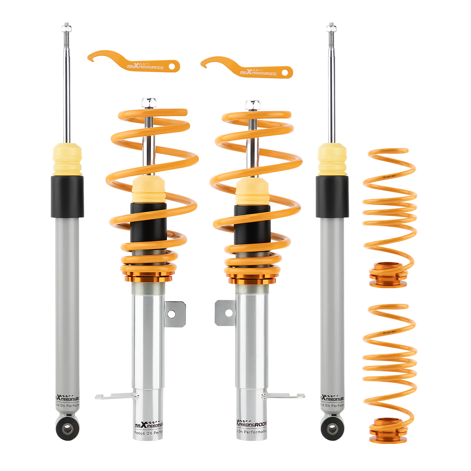 MaXpeedingrods Gewindefahrwerk for Ford Fiesta 5 V JH JD + ST150 2001-2008 150PS