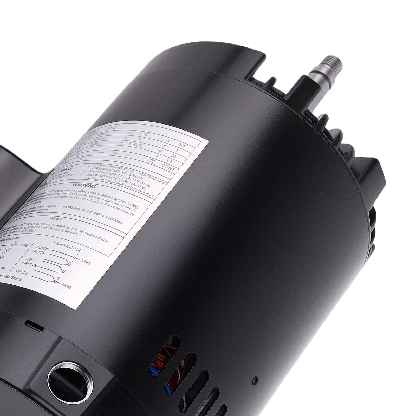 Pool Booster Pump for Polaris PB4-60 0.75HP 230V B625 3450RPM Single Speed