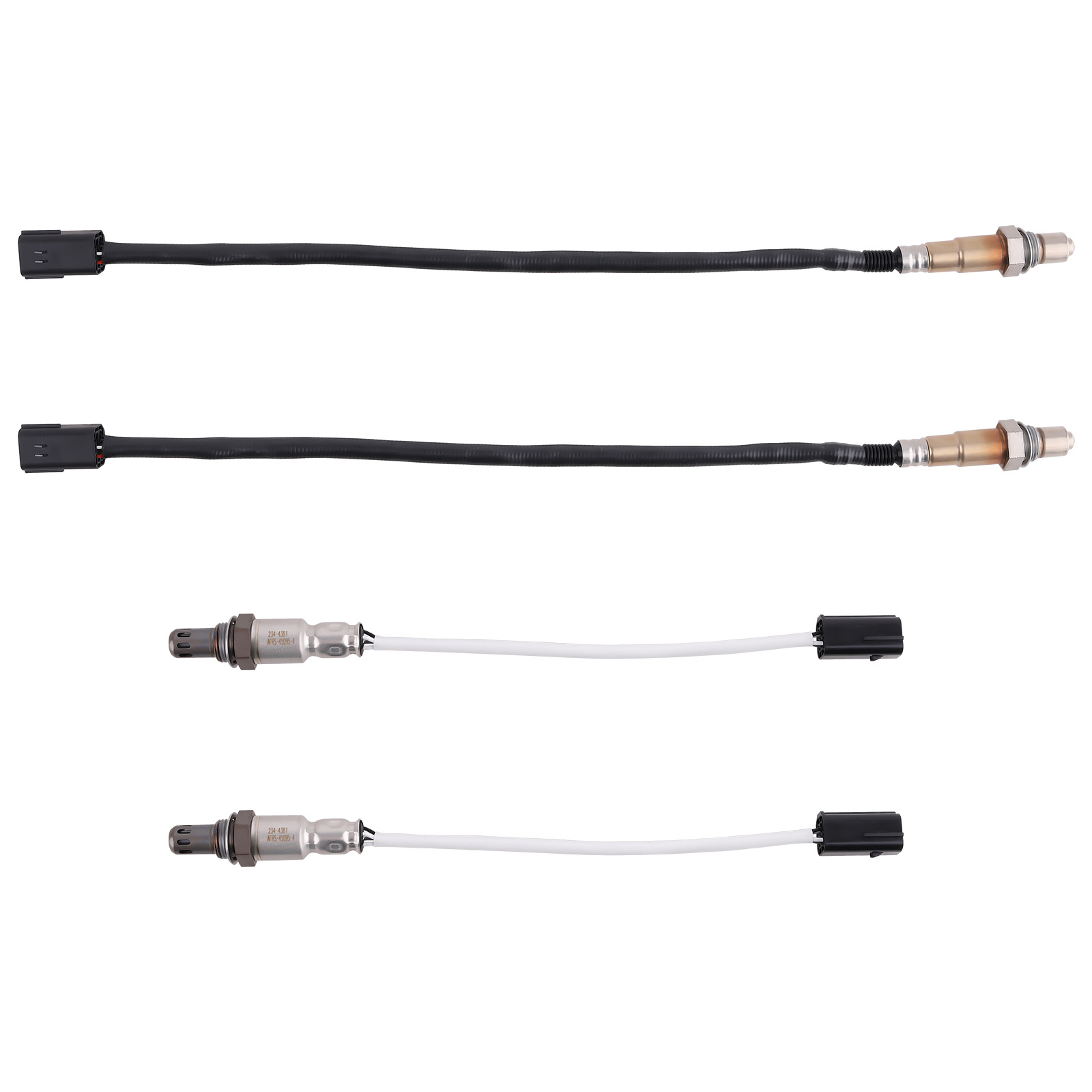 4x Oxygen O2 Sensor For Infiniti QX56 QX80 5.6L 2011-2014 234-5095 234-4381