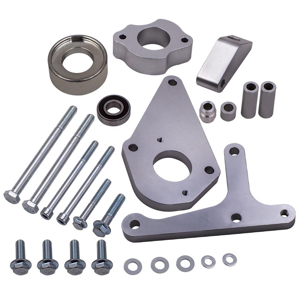 Low Mount Alternator Power Steering Pump Bracket For Chevrolet Camaro LS1 LSX