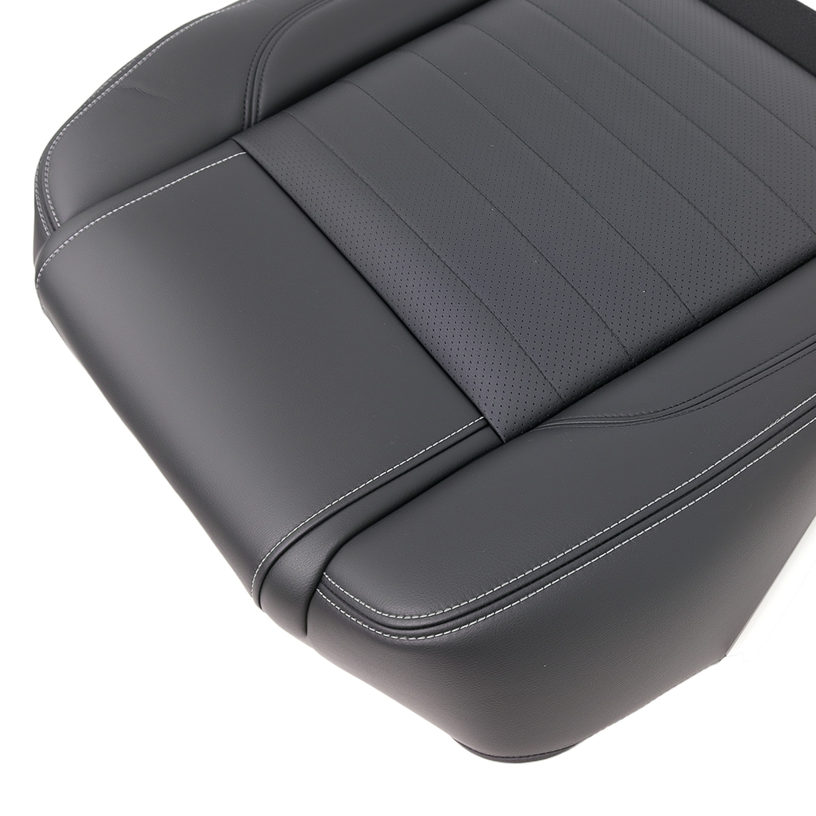 Black Leather Seat Cover for Ford Mustang GT Premium 2010 2011 2012-2014