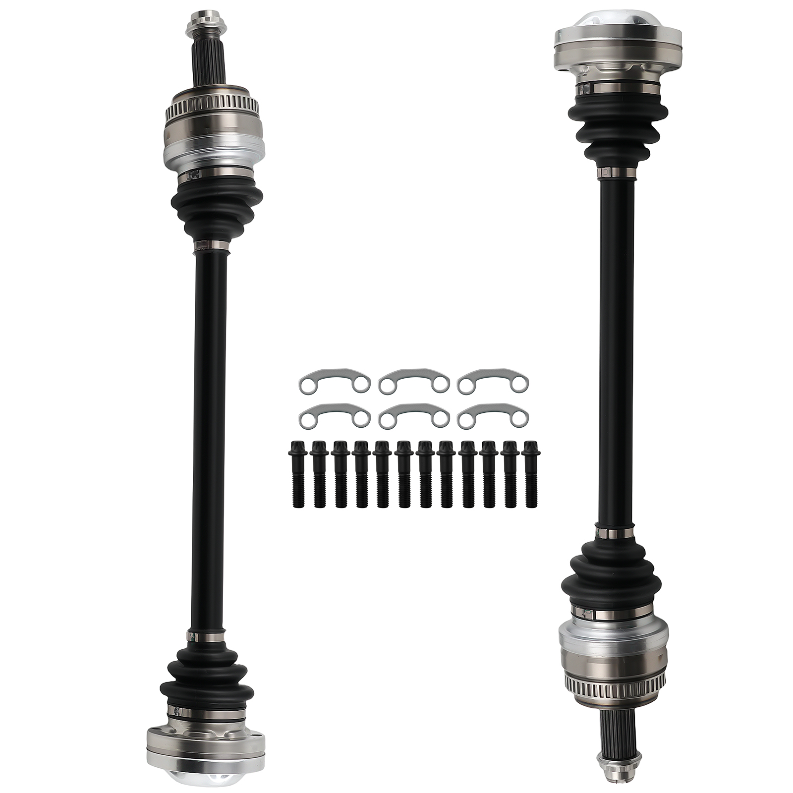 2x ANTRIEBSWELLE HINTEN LI+RE passend for BMW 1er E81 E87 3er E90 E91 316d-320d