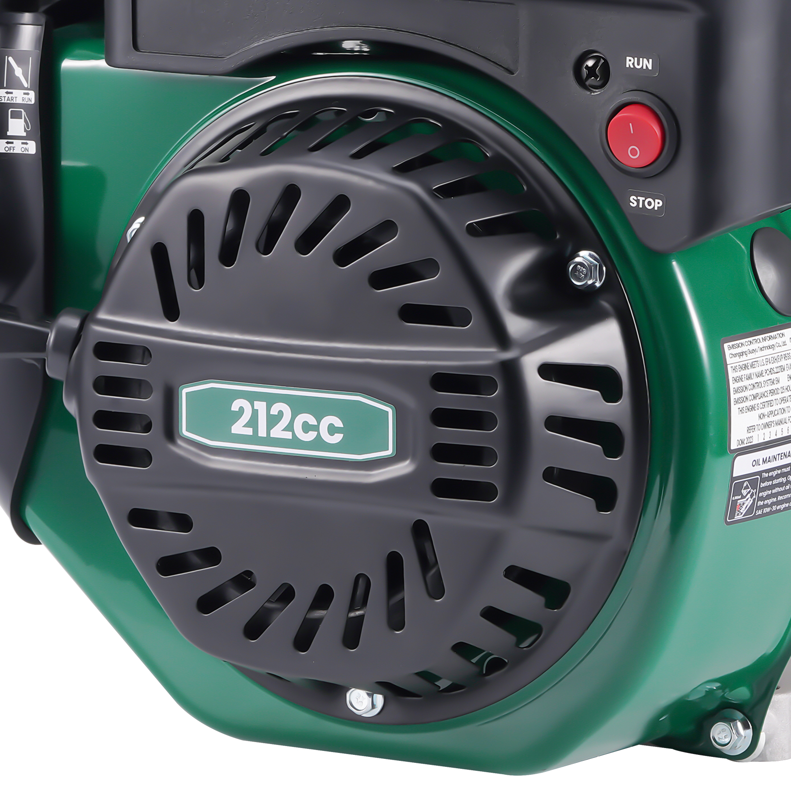 212cc 4-Stroke 7HP Gas Engine Motor Recoil Start Horizontal Pressure Washers