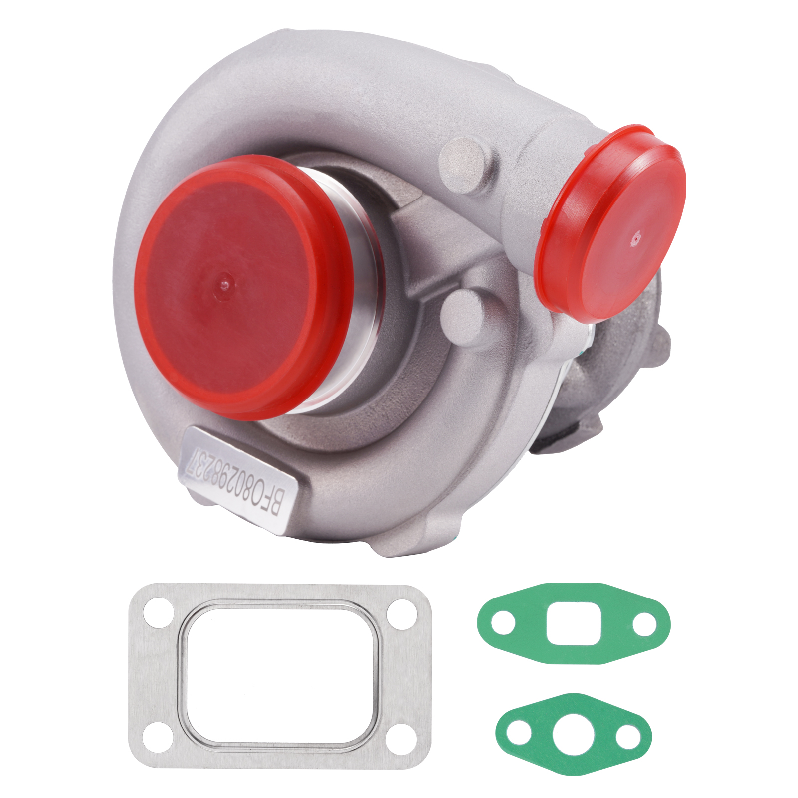 T04E Turbocompresor 400HP Turbina .63 A.R Universal T3 T4 4 pernos Brida entrada