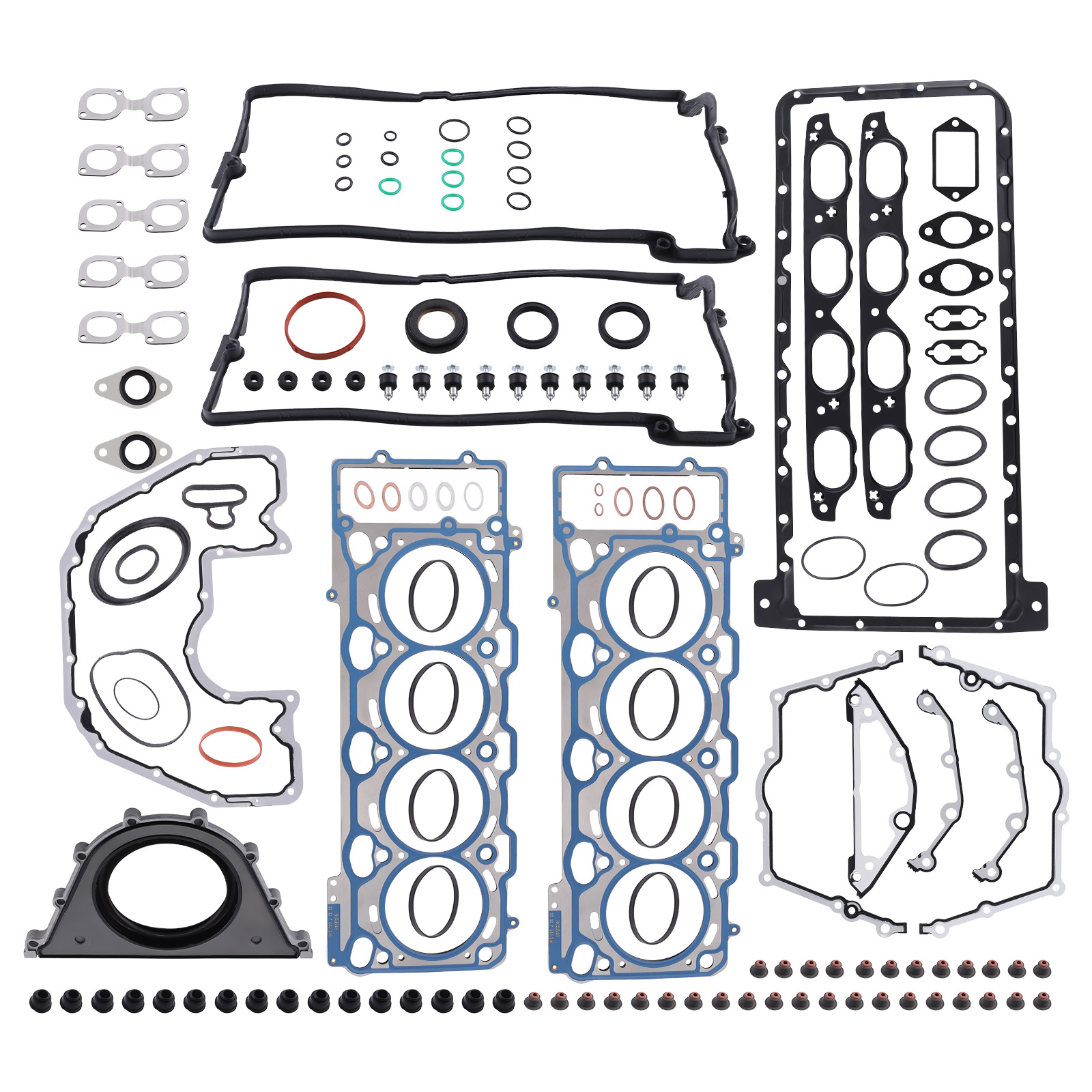 N62B48 Full Engine Gasket Kit For BMW 550i 650i 750i 750Li X5 4.8i 4.8is 4.8L V8