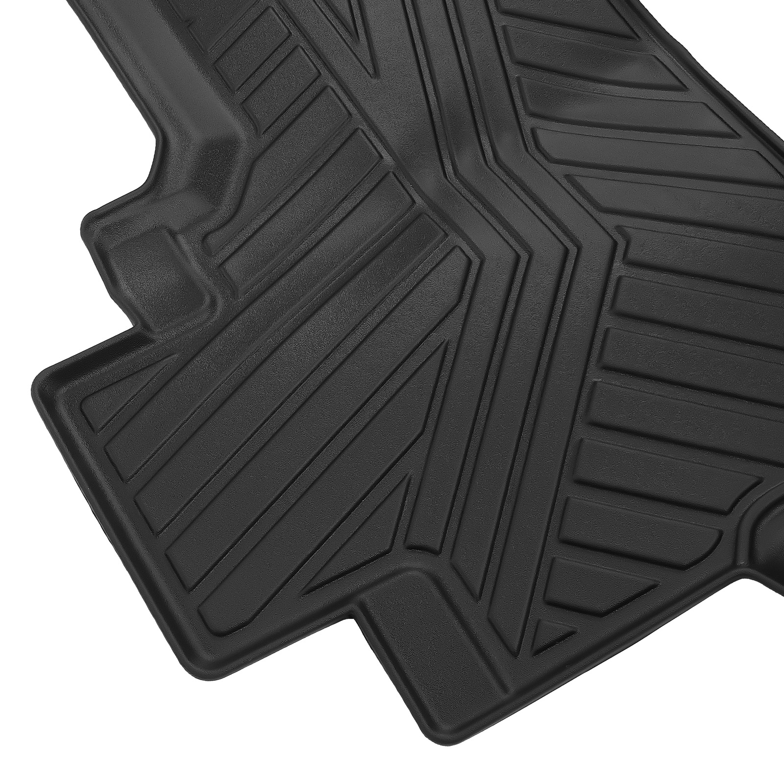3pc Floor Liner Mat For Ford F-250/F-350/F-450/F-550 Front and Rear Side TPE
