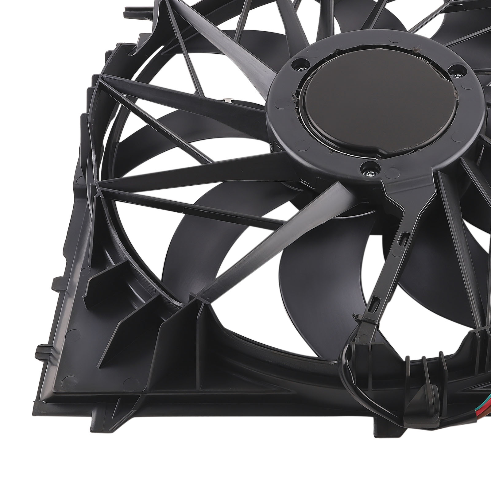 Radiator Condenser Cooling Fan Brushless Motor 600w fit for Bmw X3 E83 2004-10