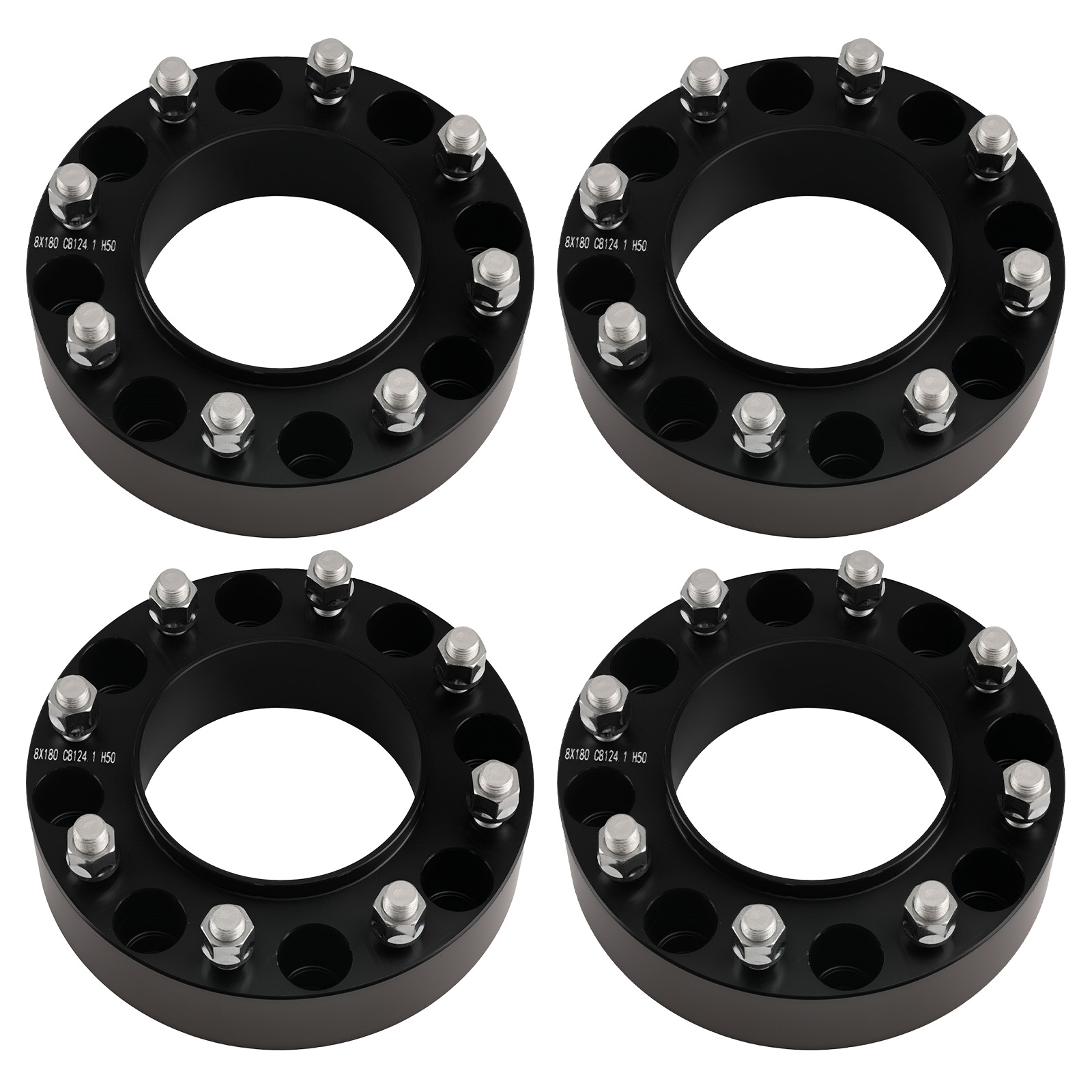 4x 50mm Wheel Spacers for Chevy Silverado GMC Sierra 2500 3500 HD 11-2024 8x180