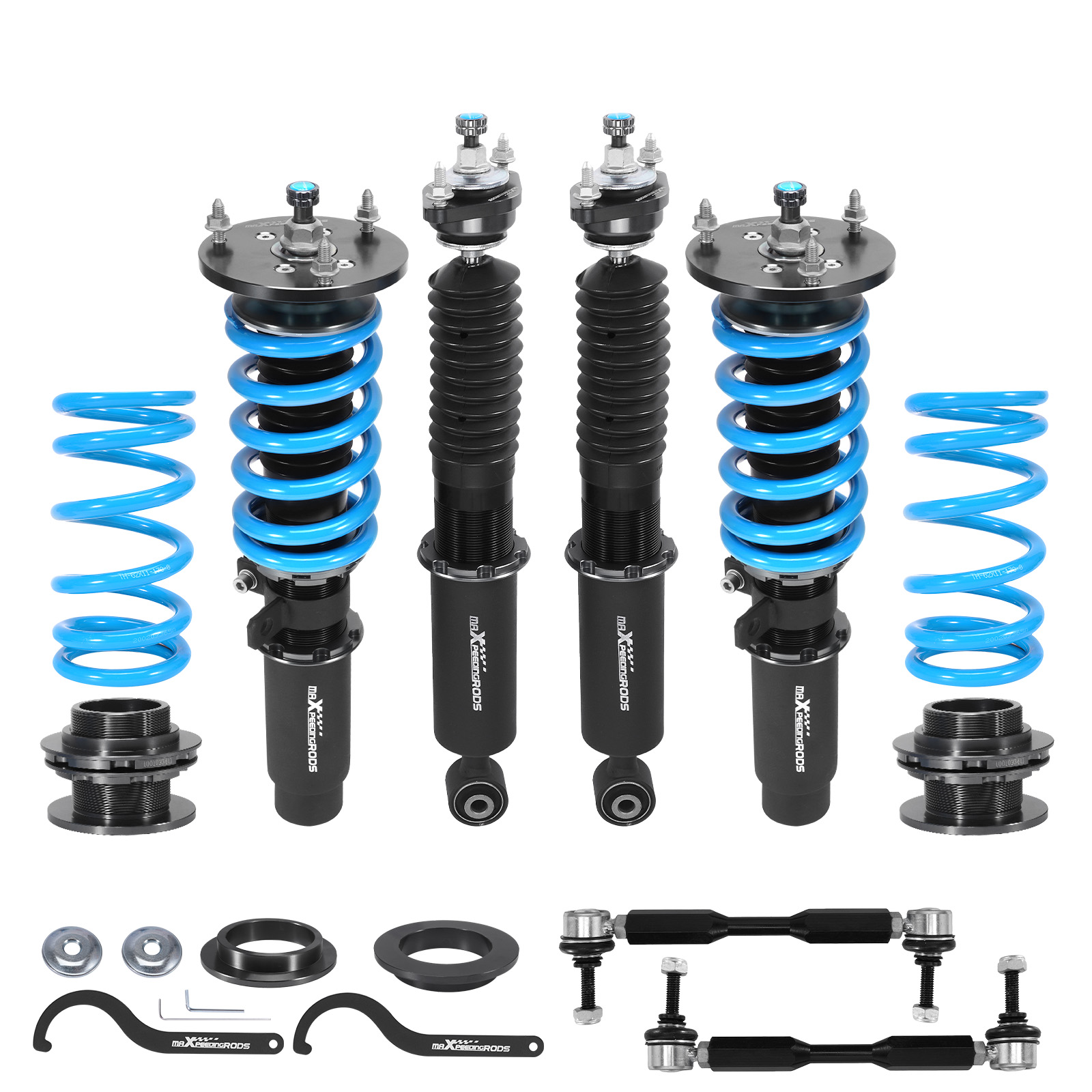 Höhenverstellung Gewindefahrwerk for BMW Z4 Roadster E85 2.0i 2.2i 2.5 Si 03-0