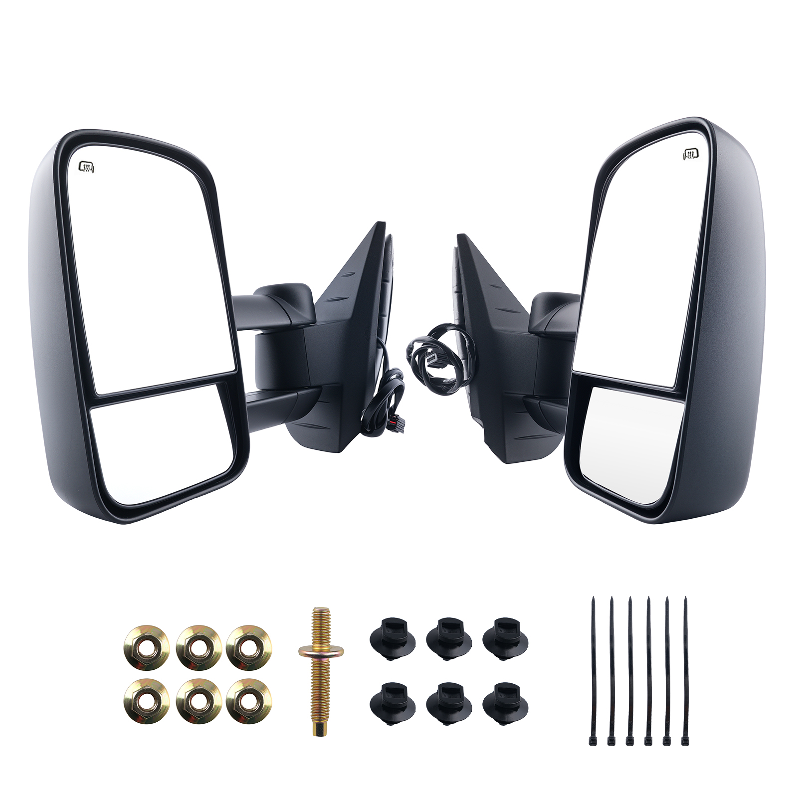 Rear View Mirror Power Heated for GMC Sierra 1500/2500/3500 2007-2014