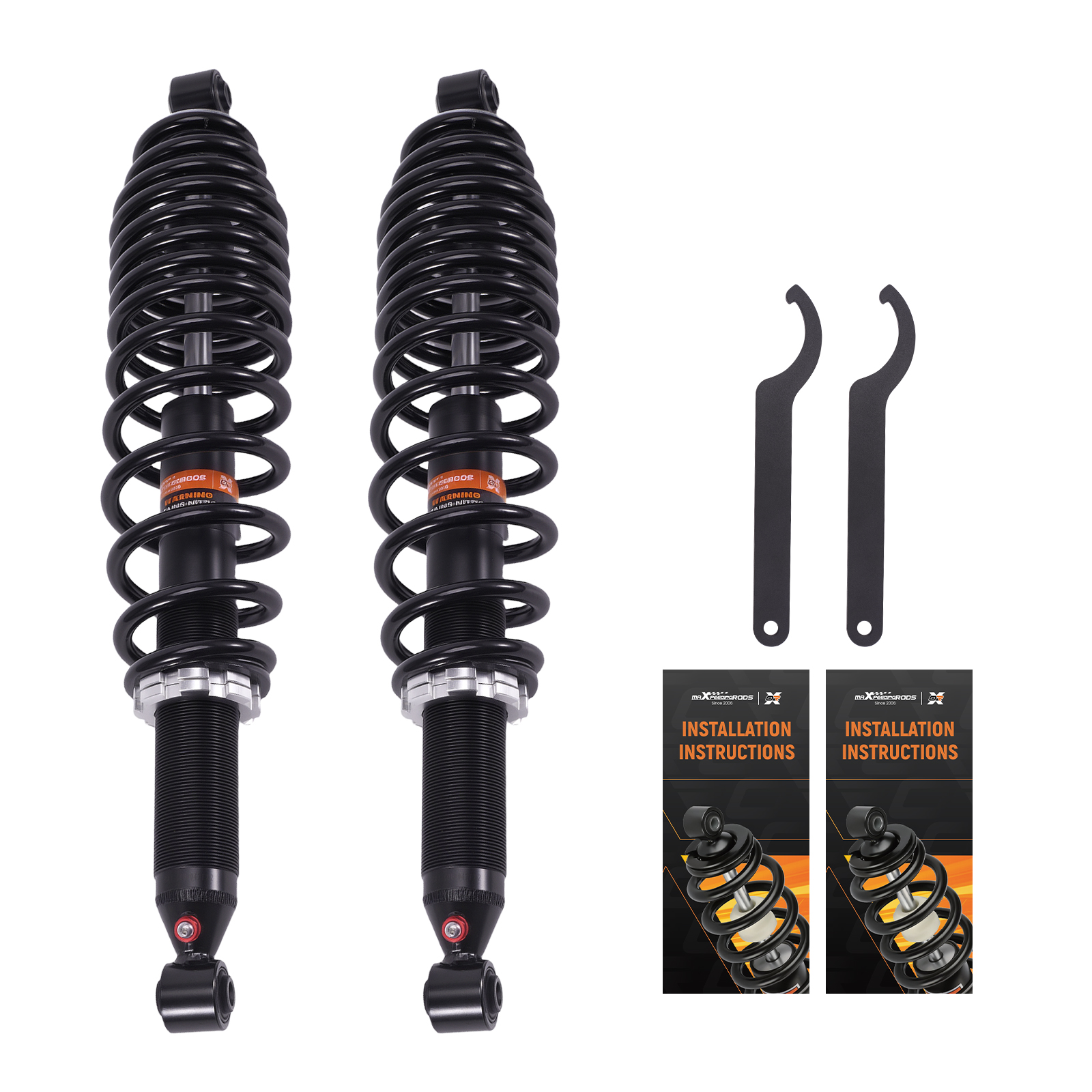 MaXpeedingrods Front Shocks for Can-Am Outlander 650 800 2010-2012 706201110