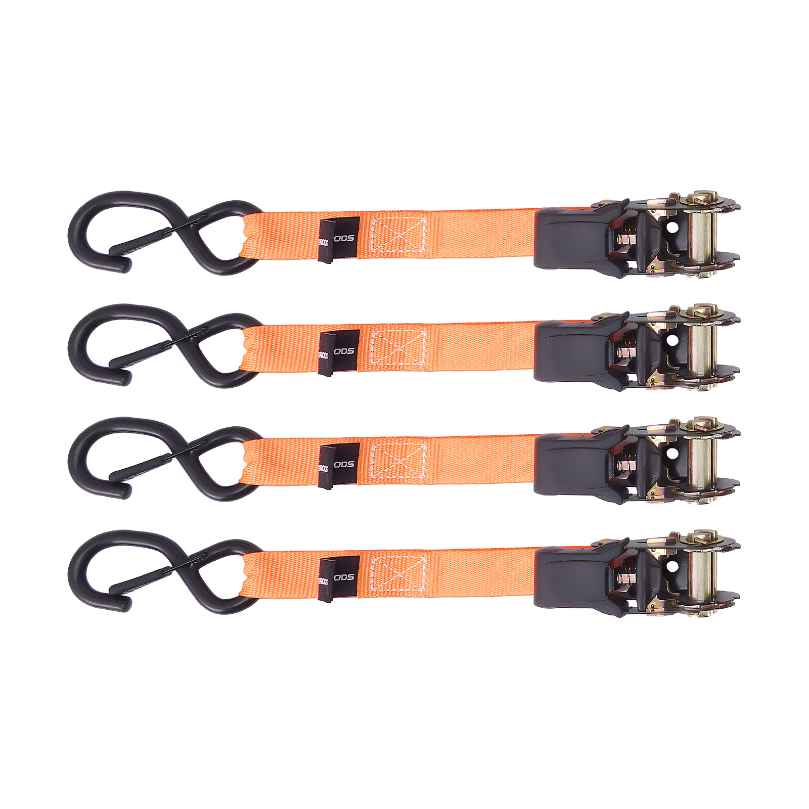 1 inch Heavy Duty  Ratchet Tie Down Kit 2200 lbs fit for Transport for ATV Truck