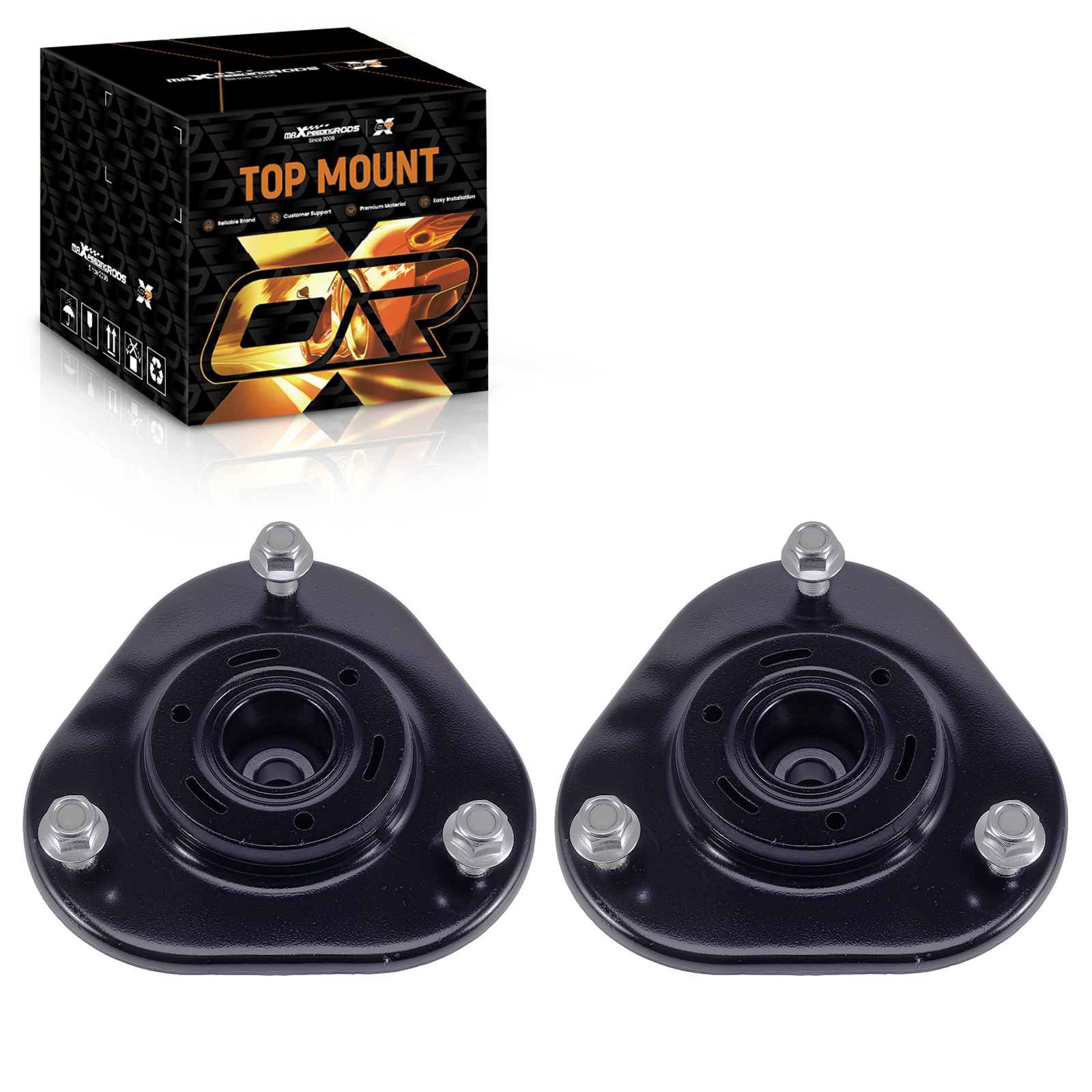 2x Federbein Domlager Vorne Top Mount for Toyota Auris 07-12 4860902160 Hochleis