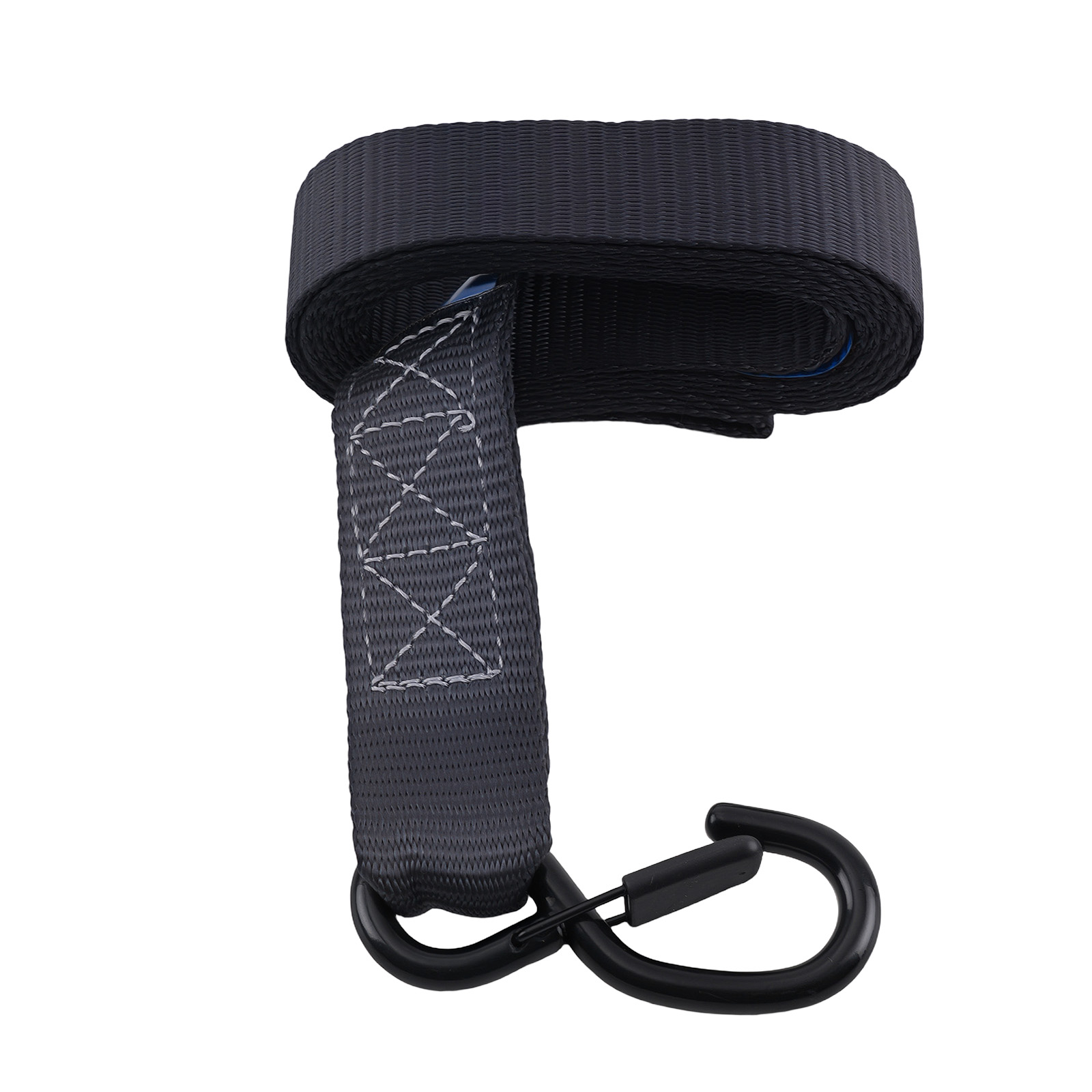 Black Heaty Duty 4 Pack Retractable Ratchet Tie Down Straps 1.6in * 8ft 5208 lbs