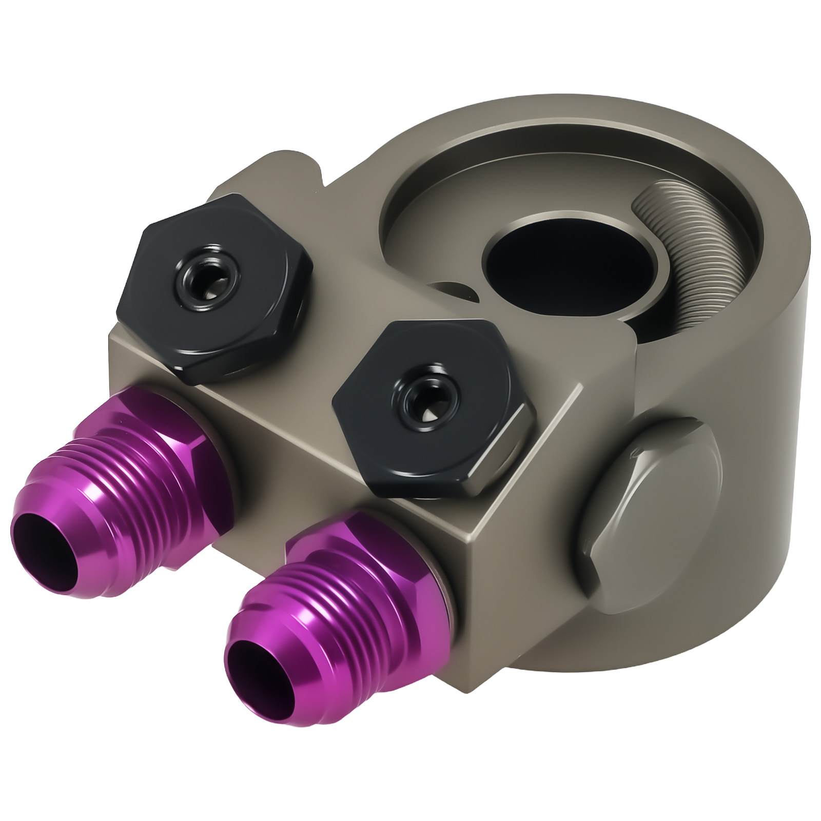 Oil Filter Adapter Kit AN10 for Honda Civic FC1 FK7 Gen10 Purple M20*1.5