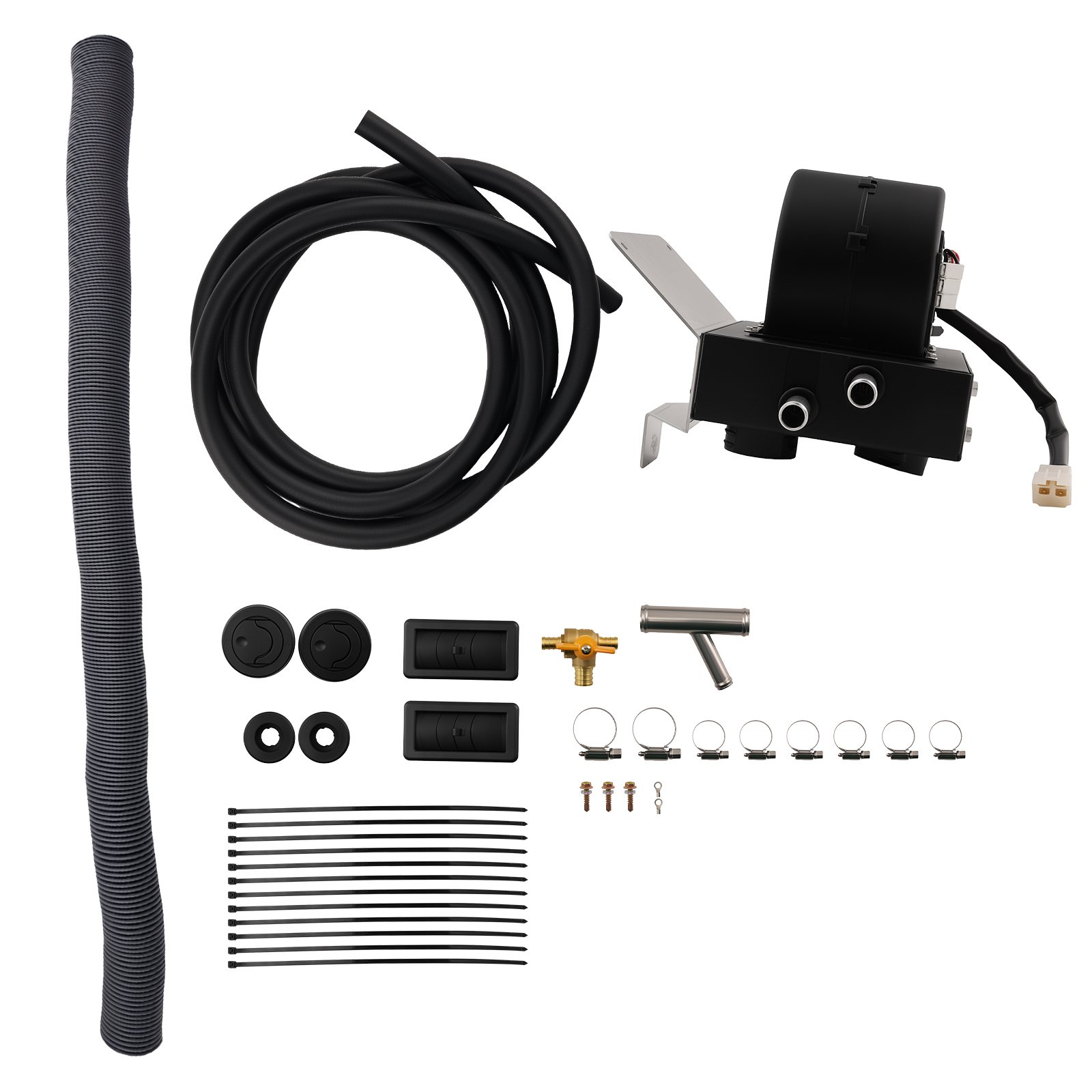 1x Cab Heater Kit For Polaris General 1000 16-2025 With Defrost Vents SSHK115-00