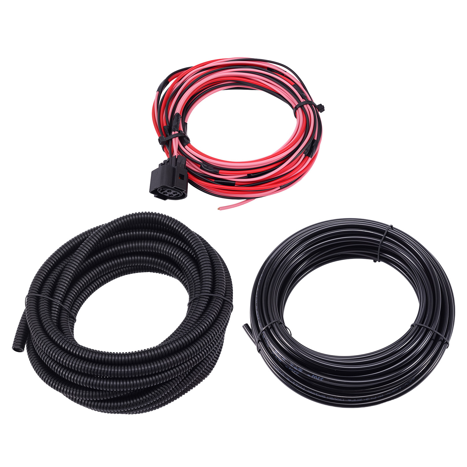 Air Spring Bags & Dual-Path Wireless Compressor Kit For Ram 2500/3500 03-13