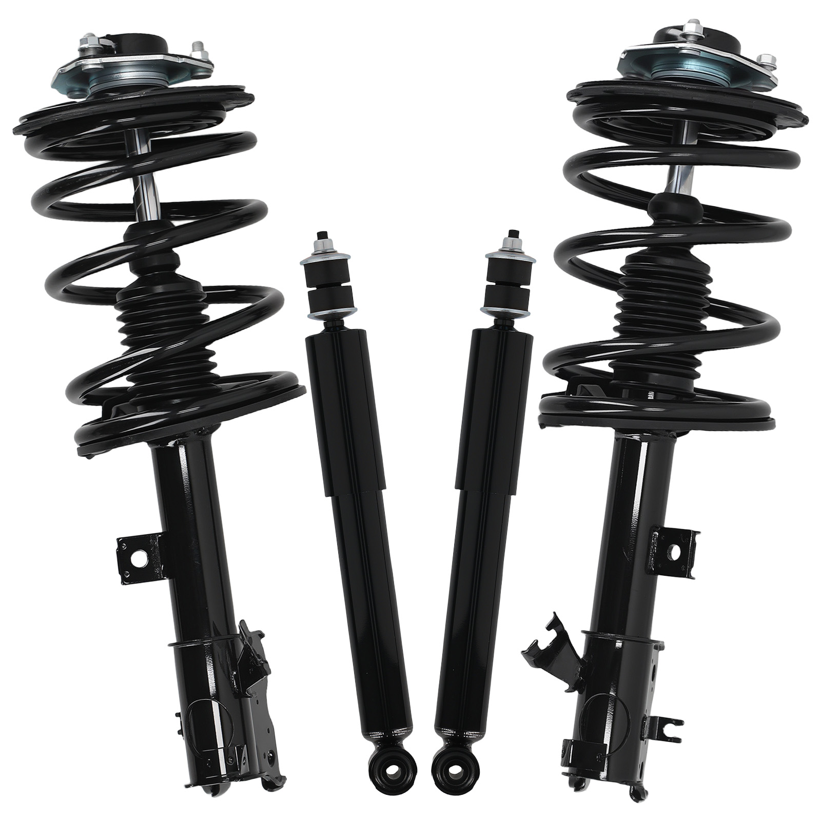Front Rear Complete Struts w/ Coil spring Assembly For 2003-2007 Nissan Murano