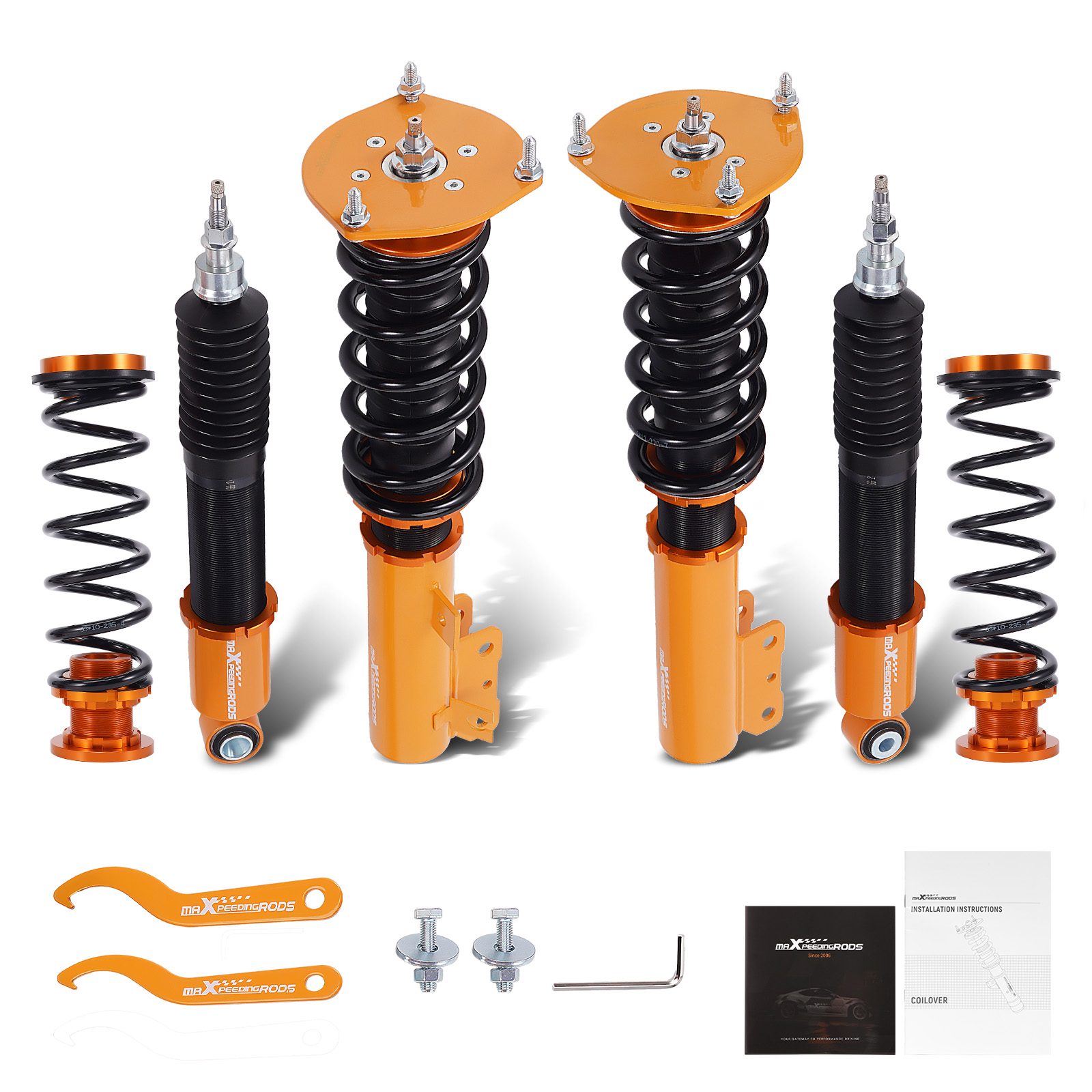 Gewindefahrwerk Stoßdämpfer Einstellbar for Volvo S70 C70 1998-2000 850 92-97