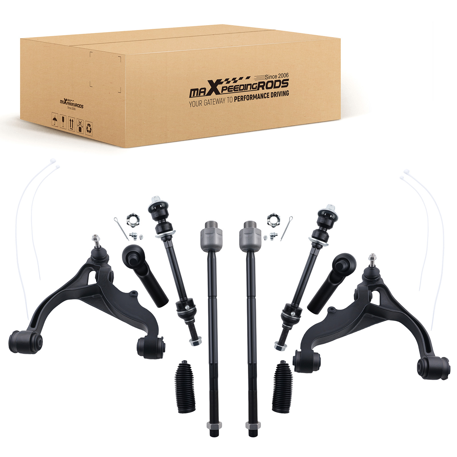 10PC Front Suspension Kit for Dodge RAM 1500 2011-2012 MS25149 MS25150 K80894