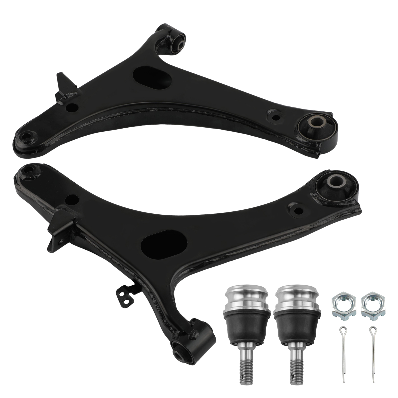 Front Struts Spring + Lower Control Arms For 2008 2009 2010 2011 Subaru Impreza