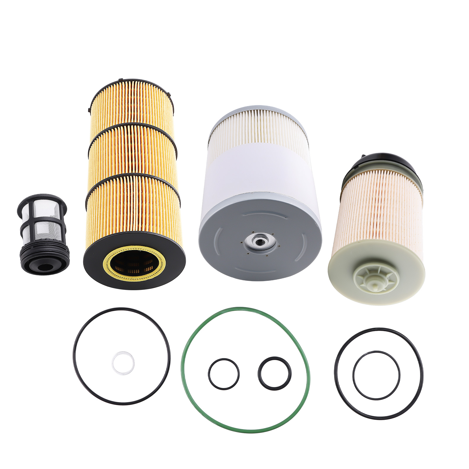 Fuel Oil Filter Kit for Freightliner DD Series Engine P551005 FS19915 PF9908