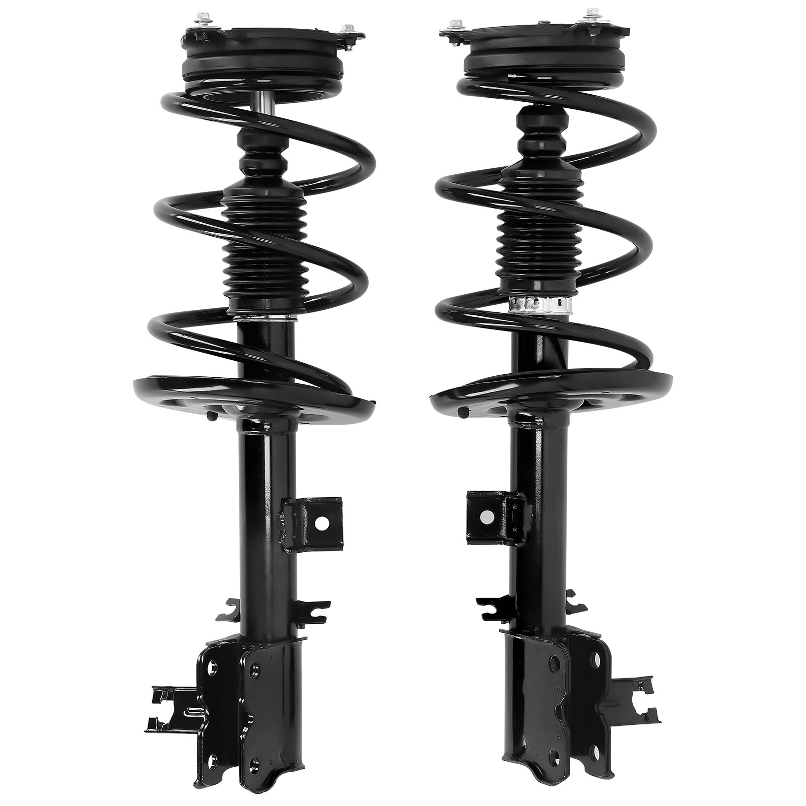 Front Struts w/ Coil Springs Driver Passenger Side For 2009-2014 Nissan Murano