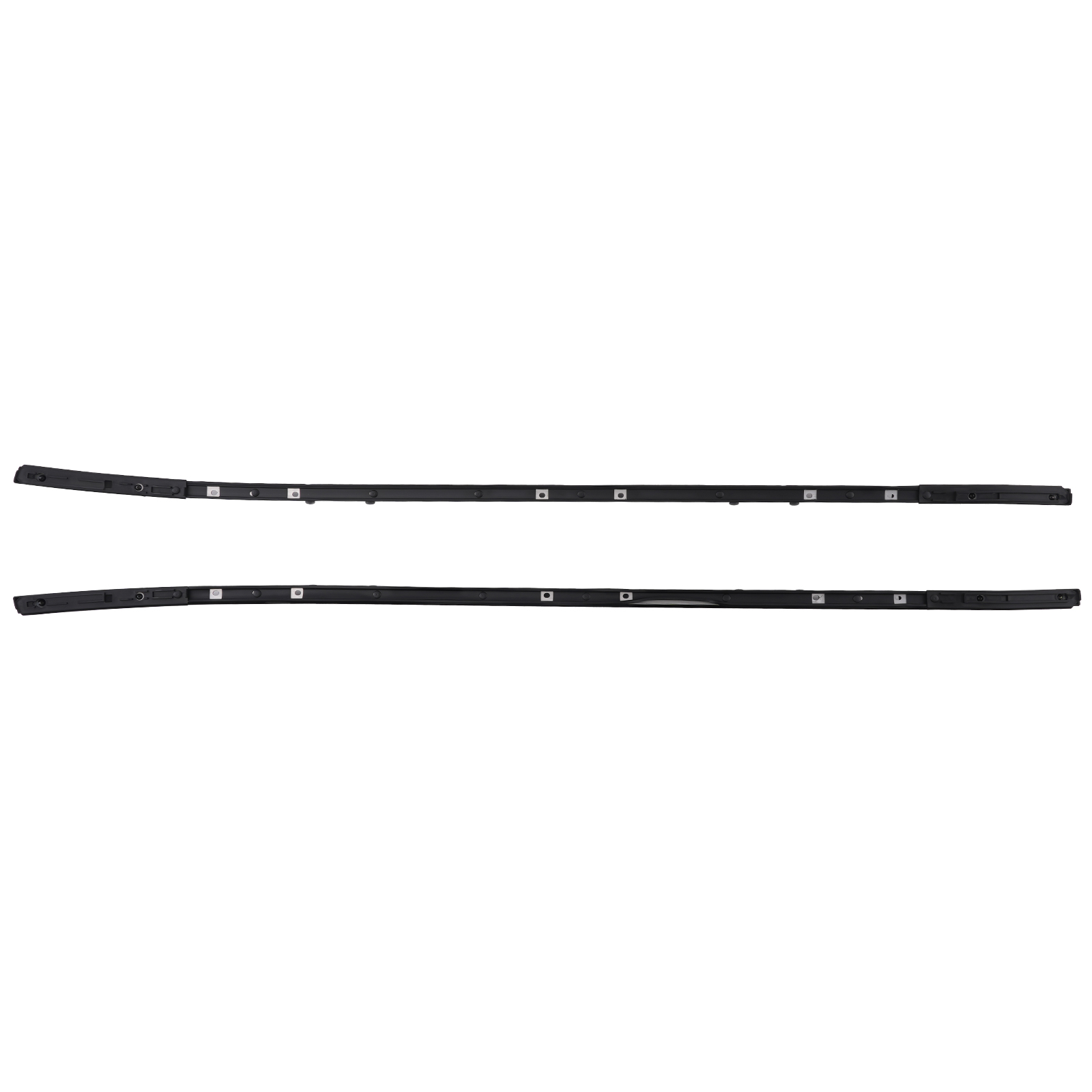 Black Roof Rack Kit for Mazda CX-5 2017-2024 Aluminum Side Rails Construction