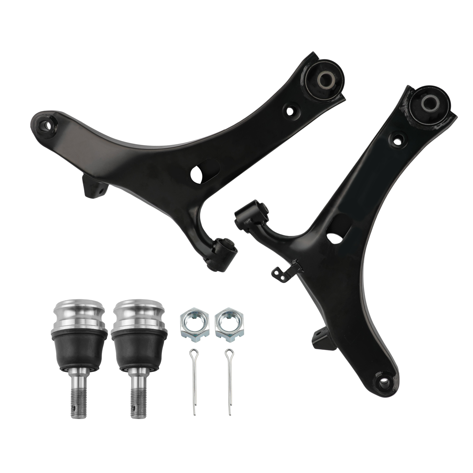 Front Struts Spring + Lower Control Arms For 2008 2009 2010 2011 Subaru Impreza