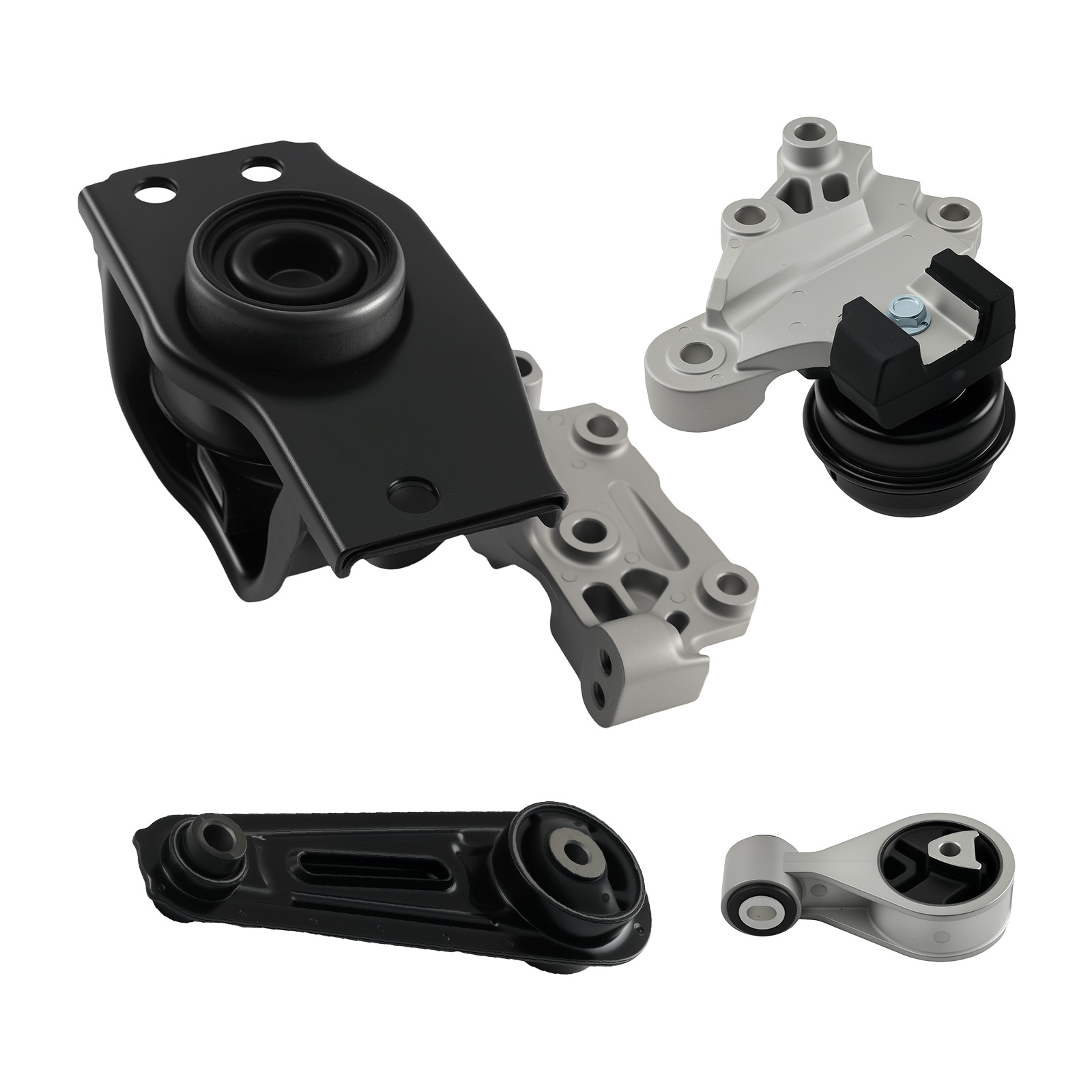 Engine Motpr & Transmission Mount 4pcs For Nissan Rogue Select 2.5L L4 2014-2015