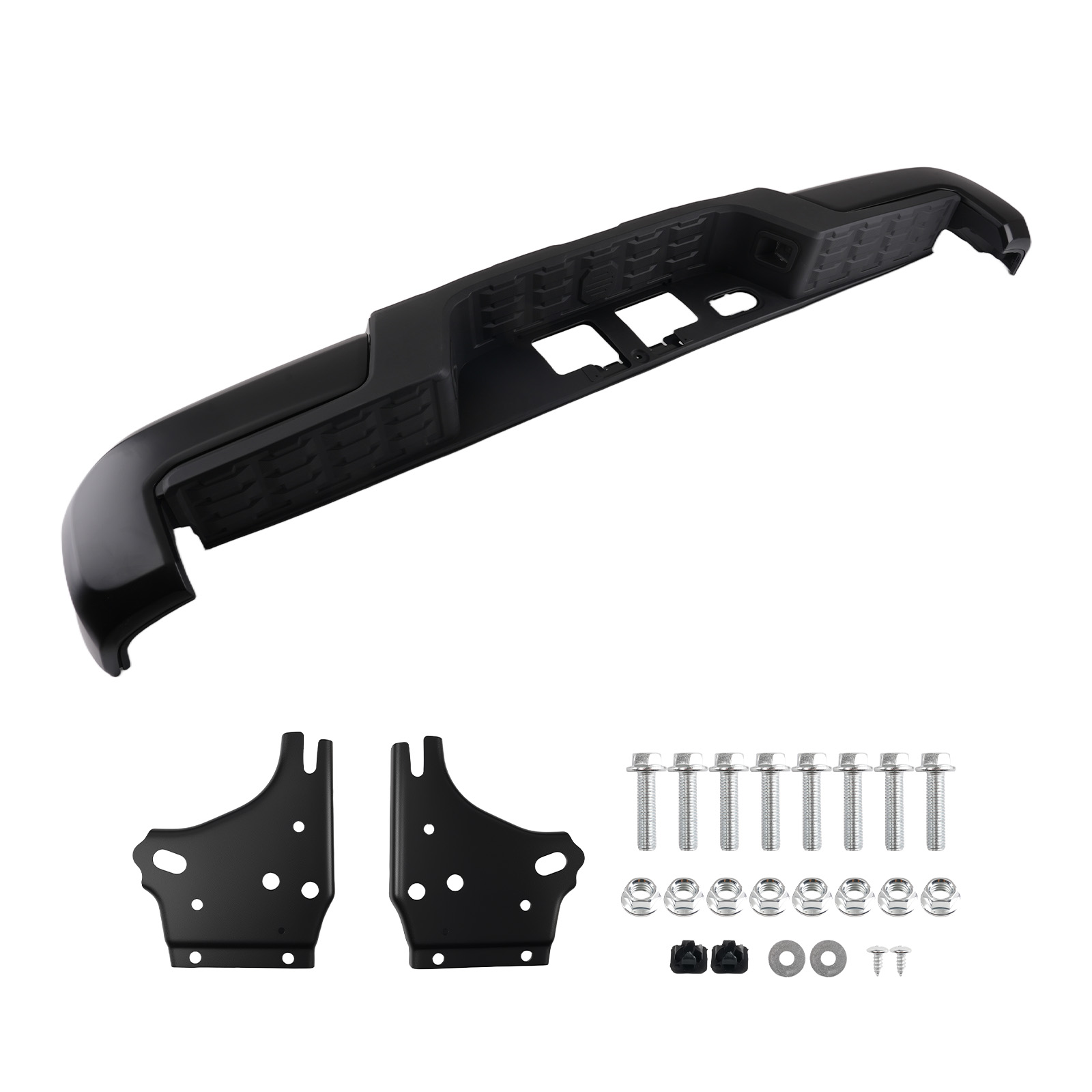 Black Steel Rear Bumper Assembly for Toyota Tacoma 16-23 5215904030-PFM