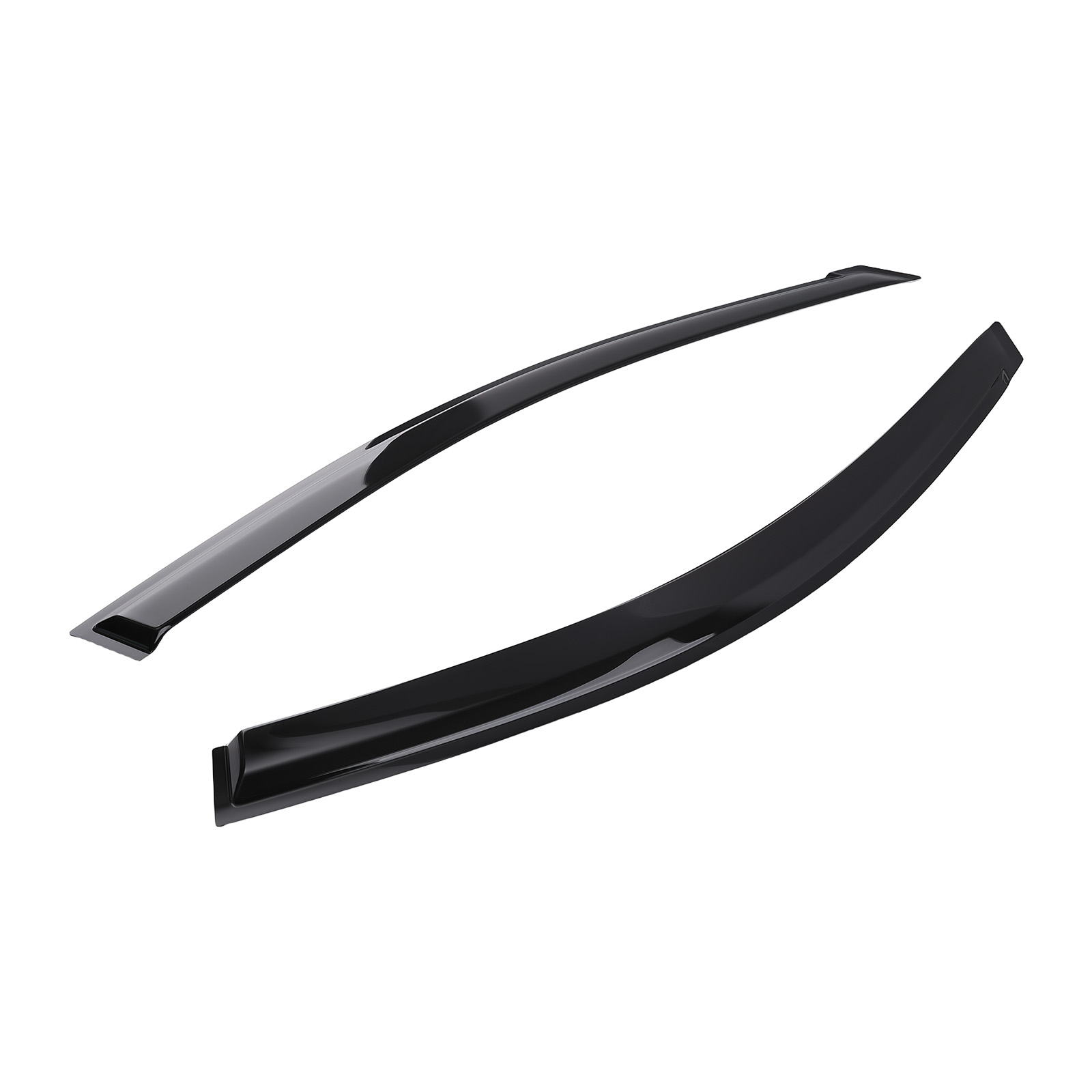 4PC Window Visor Window Deflector Set for Toyota RAV4 2006-2012 Black Tinted