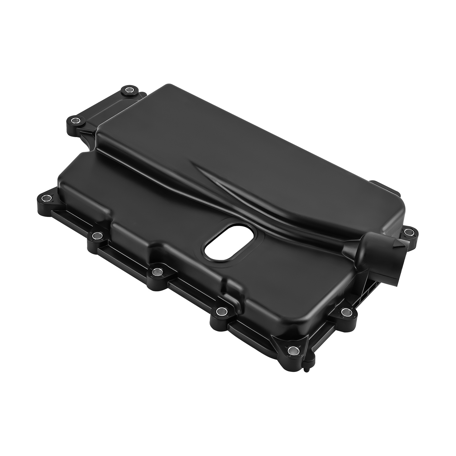 Black Transmission Oil Pan for Chevrolet Equinox Impala Buick Allure Enclave