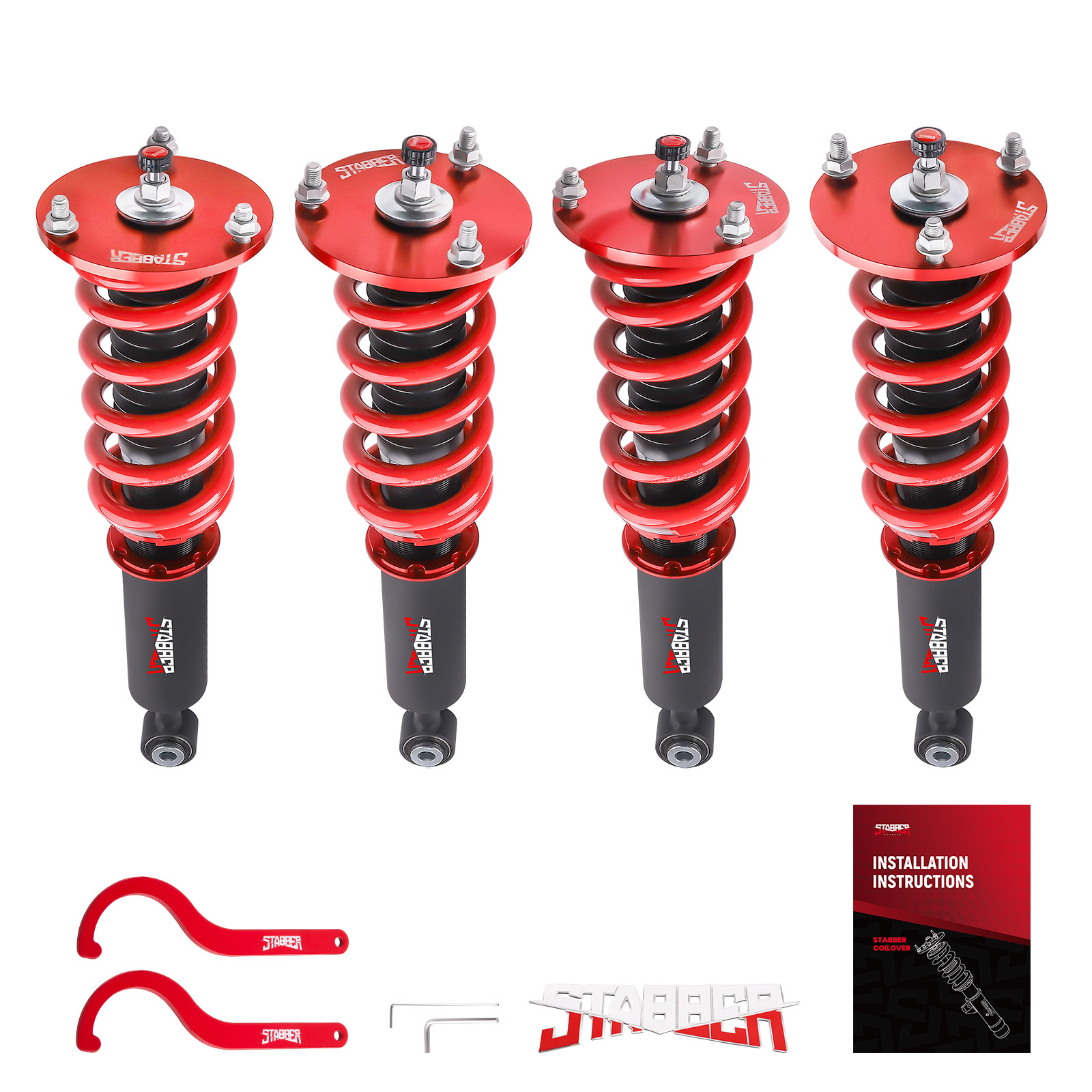 STABBER Racing Coilovers 24 Way Damper Suspension Kit For Lexus LS430 2001-2006