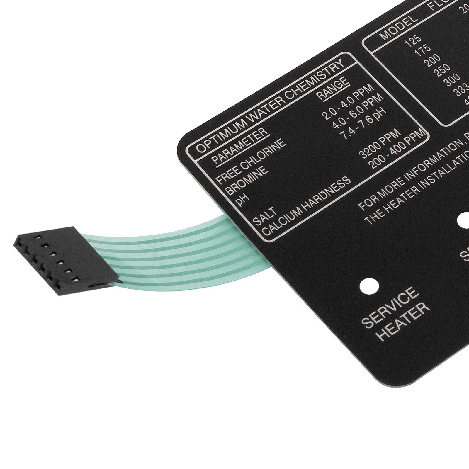 Control Board Kit w/Switch Pad For MasterTemp NA LP Series Pool/Spa Heater