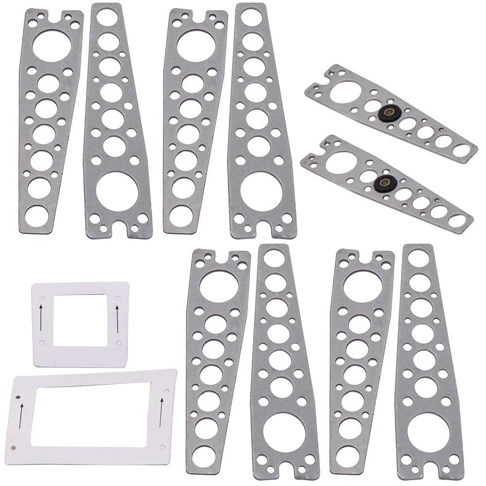 Universal 2 Door Power Window Regulator Kits Left Right For Cars SUVs