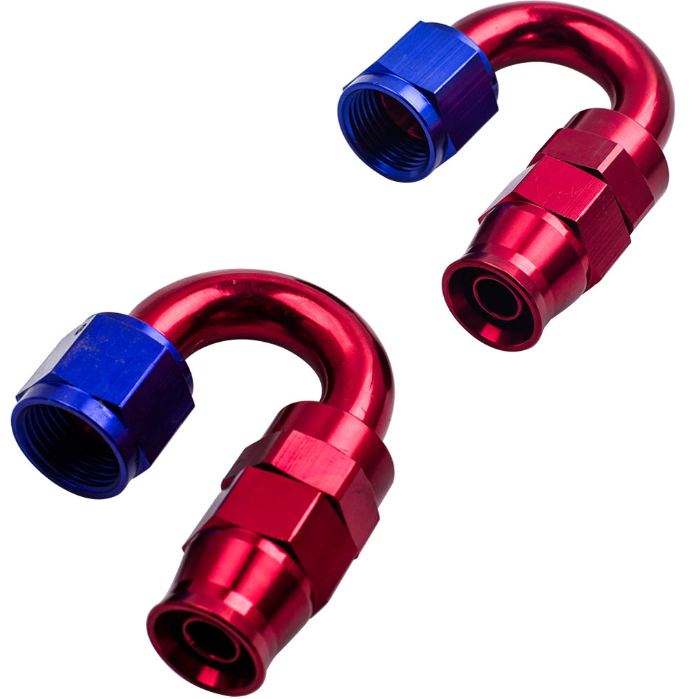 20FT AN8 AN-8 Carburant Tuyau Raccord d'extrémité de tuyau Carburant Ligne Kit