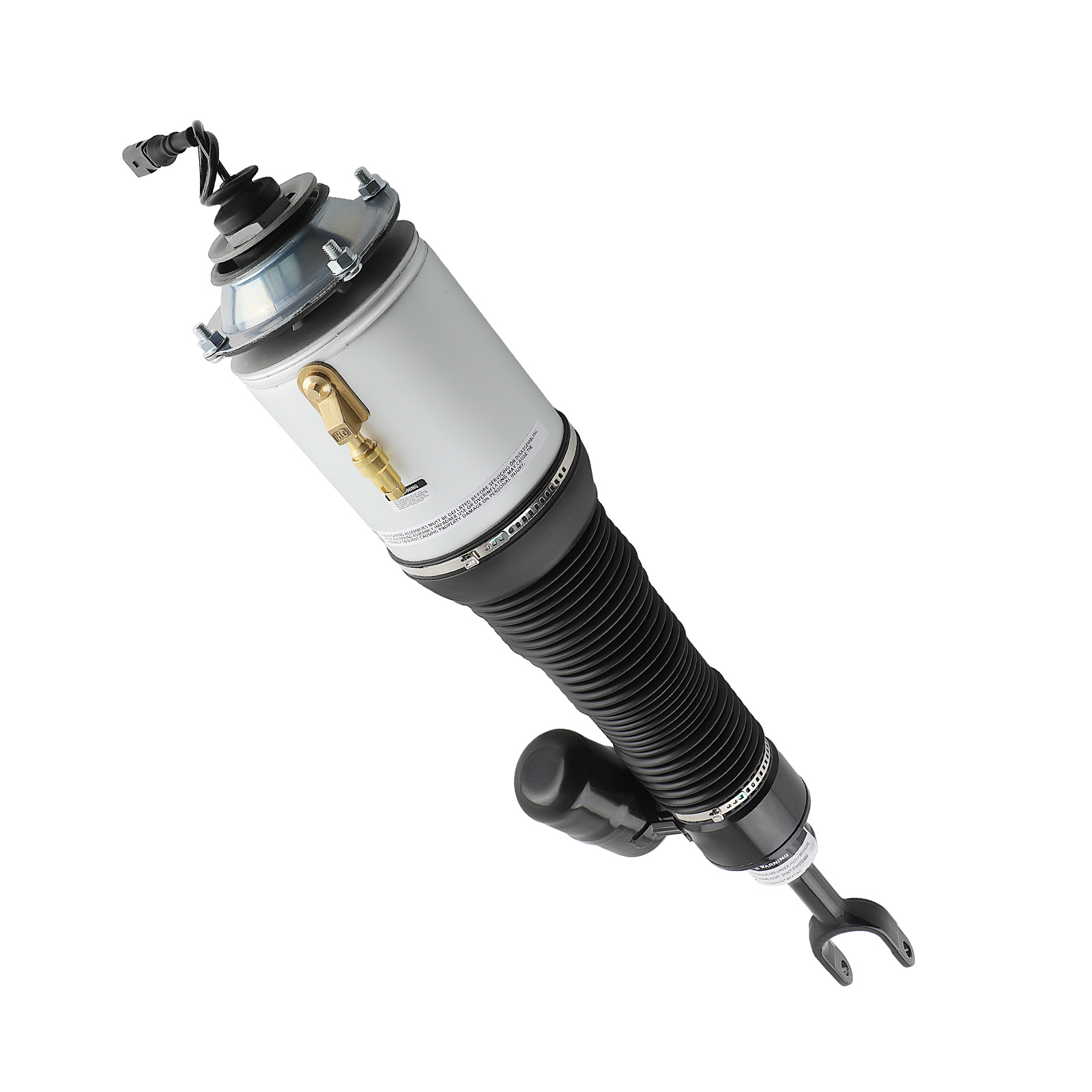 1xFederbein Stoßdämpfer air suspension strut for VW Phaeton Bentley Vorne Rec