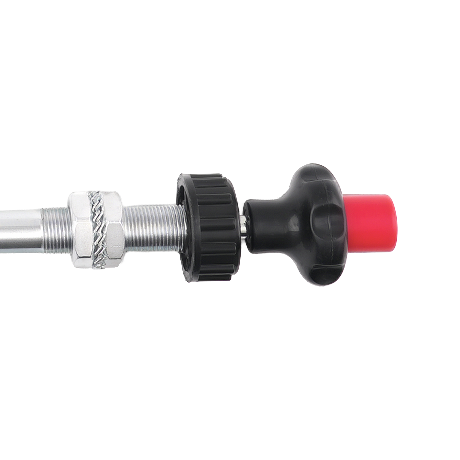 Adjustable Lock Control Cable with 2-in. Black Knob 10 FT Length 55204 Black New