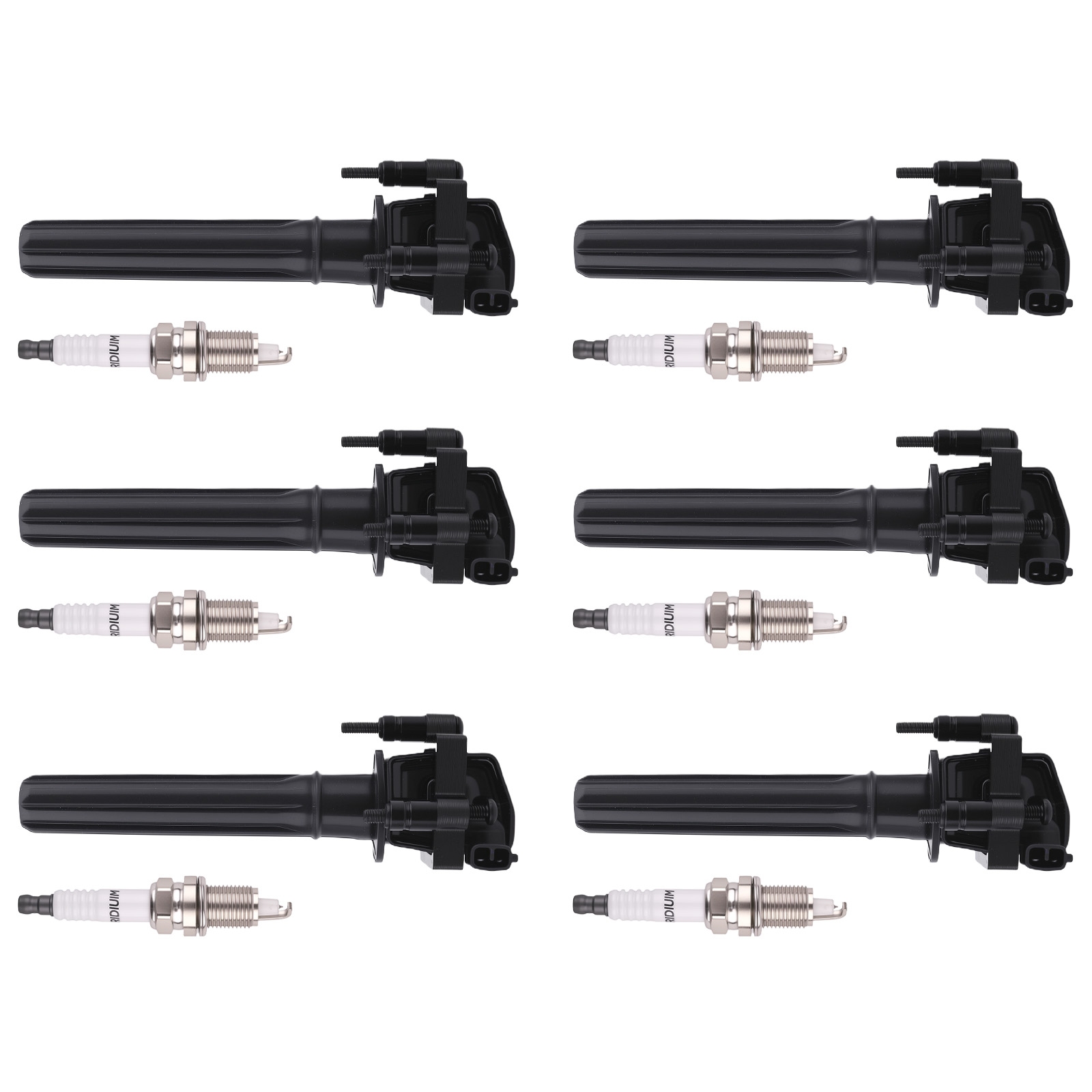 UF269 Compatible Ignition Coil & 7781 Spark Plug Set for Chrysler 300 3.5L V6