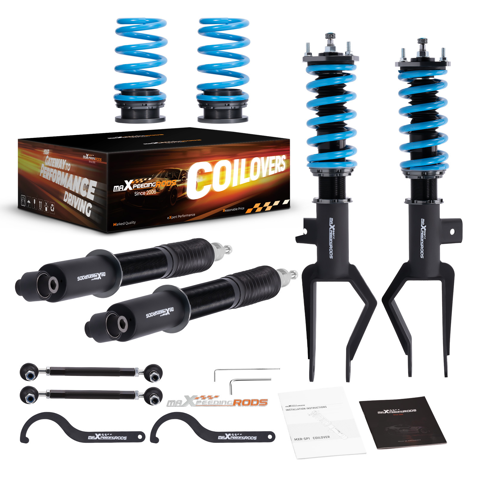 Upgrade Coilovers Lowering Kit For Tesla model 3  2017-2023 AWD Dual motor