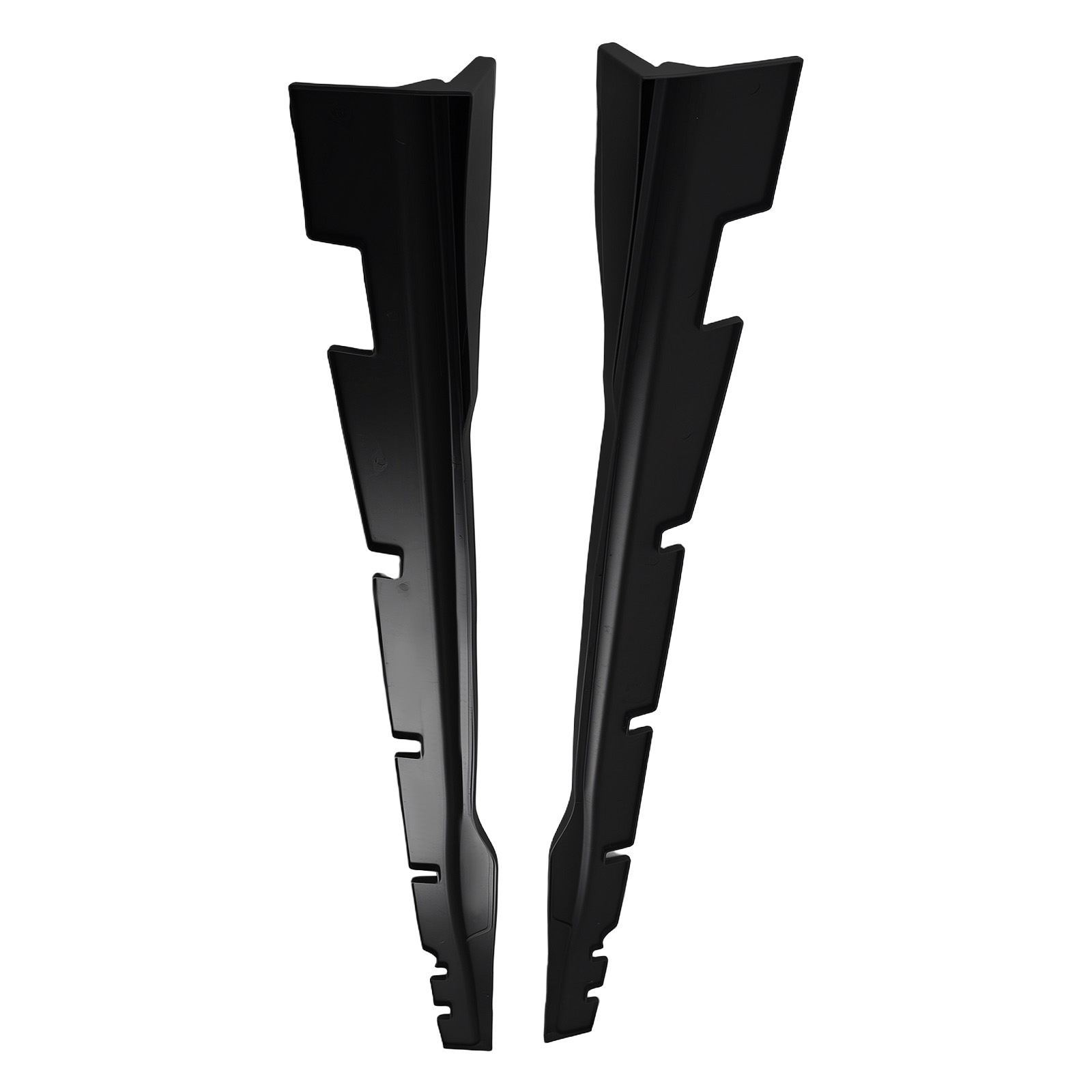 Side Skirt Panel Kit for Dodge Charger 2015-2023 ABS Body Extension Matte Black