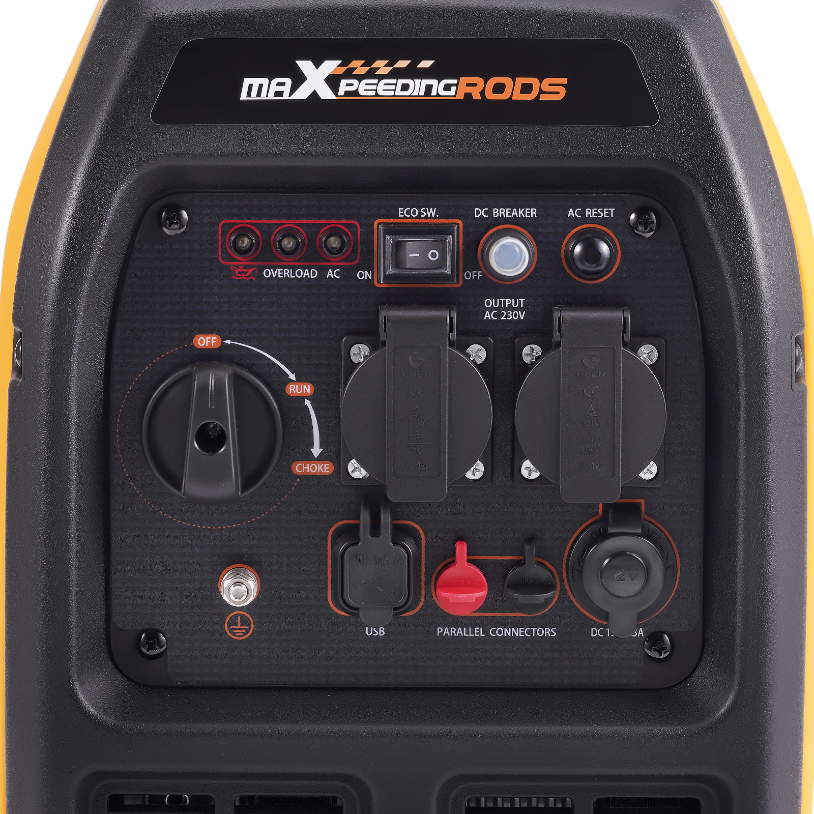 Generatore Di Corrente Inverter 3,5kw  230v 12v Porte  4 Tempi for Campeggio