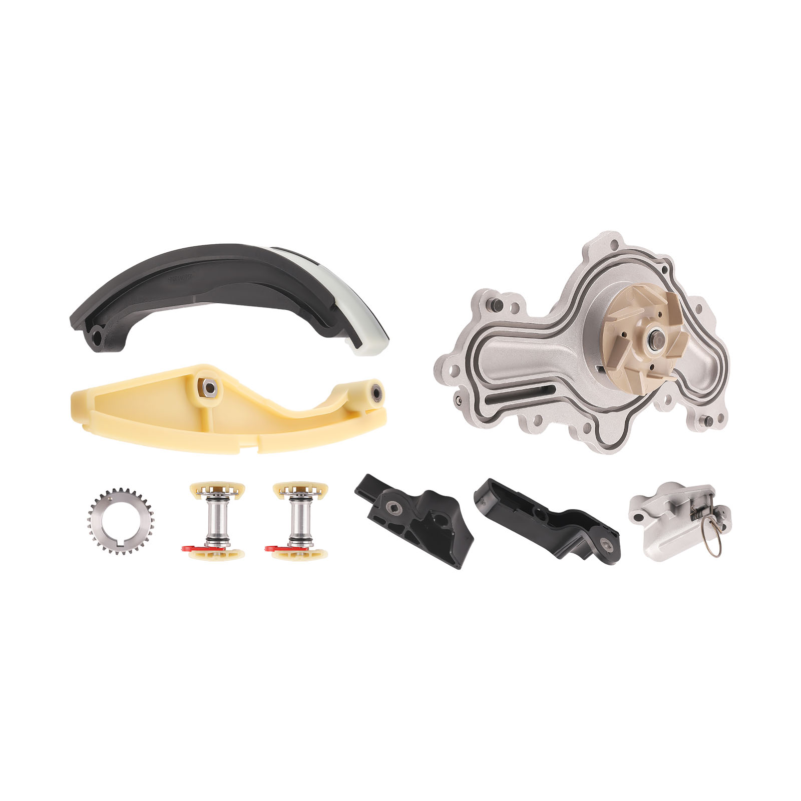 Timing Chain Kit & Water Pump For Ford Edge Taurus Lincoln MKS MKX 3.5L 3.7L